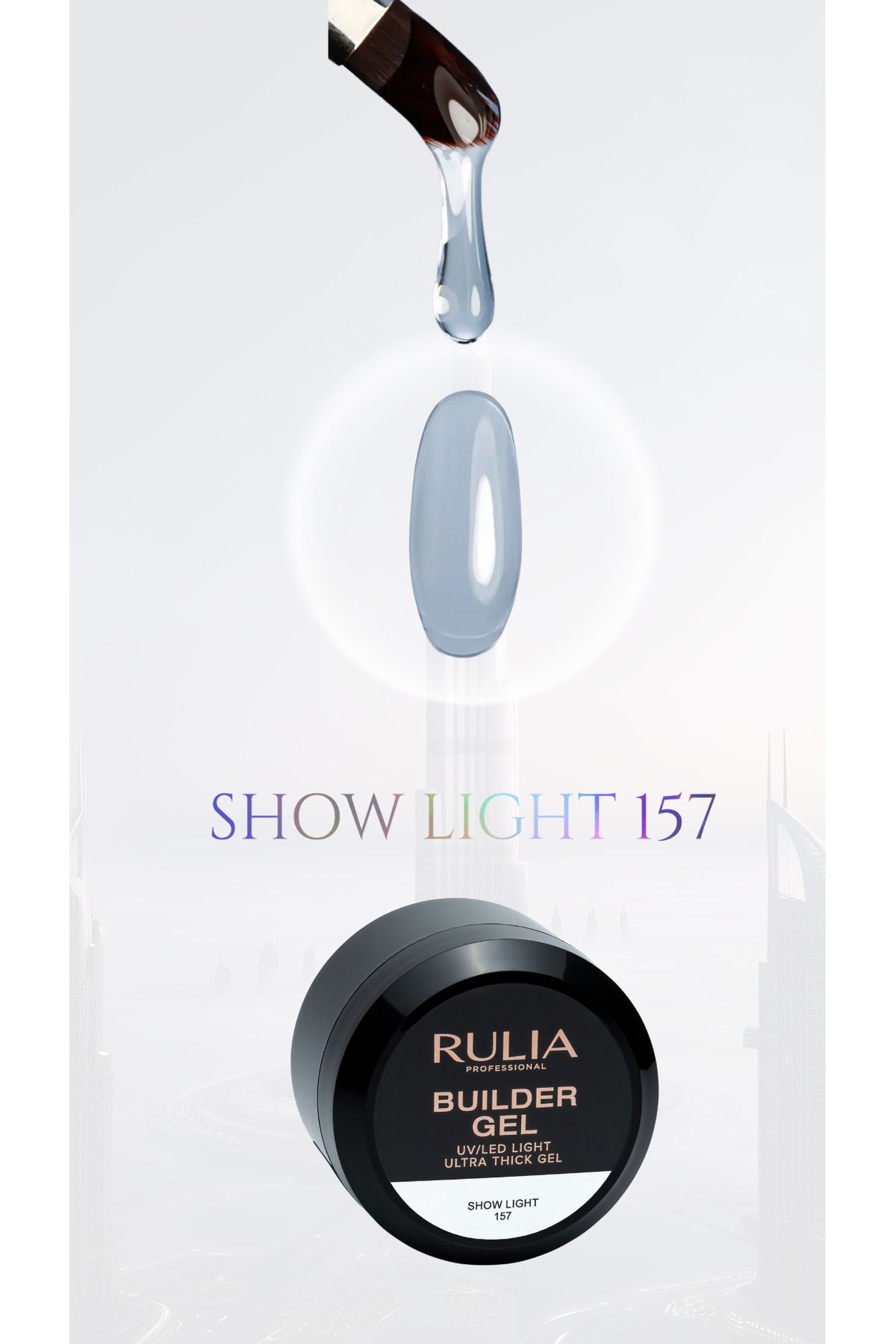 Rulia Professional Rulia Builder Gel Show Light 157 50 ml