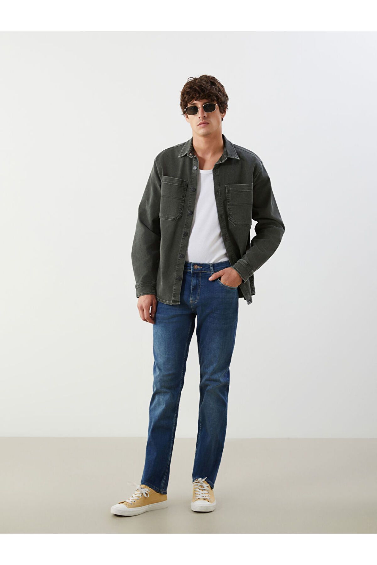 LC Waikiki Yeni Sezon 779 Regular Fit Erkek Jean Pantolon - S5MK87Z8