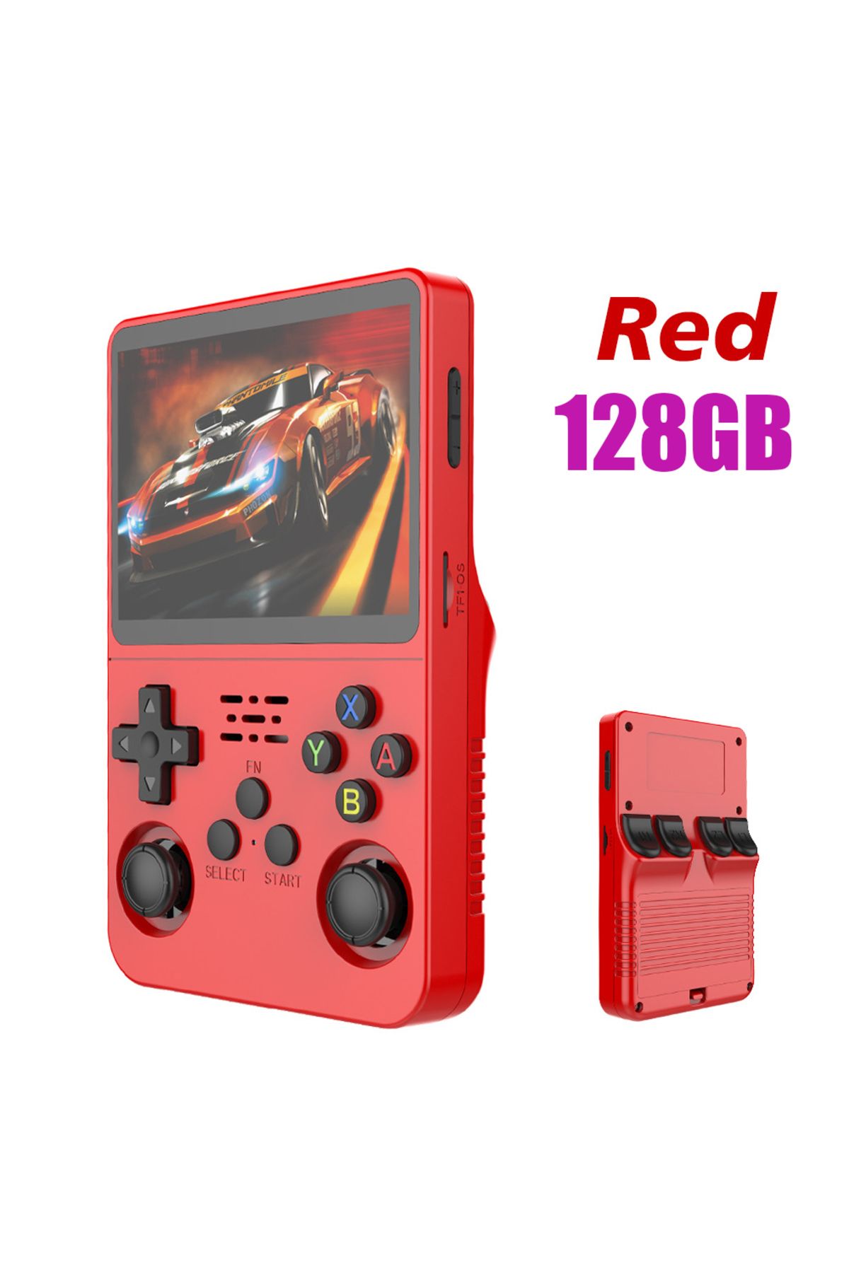 Choice-Red 128G R36S Retro Handheld Video Game Console Linux System 3.5 Inch IPS Screen R35s Pro Portable P 1