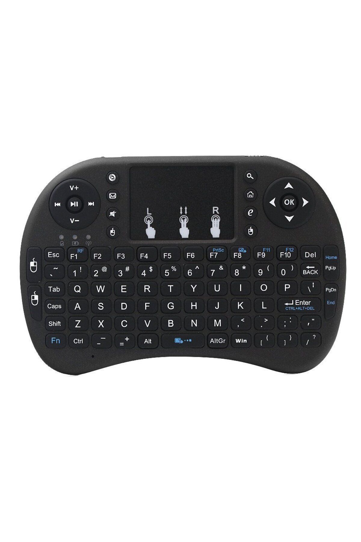 Choice-No backlight Wireless Mini Keyboard Flight Mouse 2 4g Large Touchpad Digital Computer Dry Battery US 1