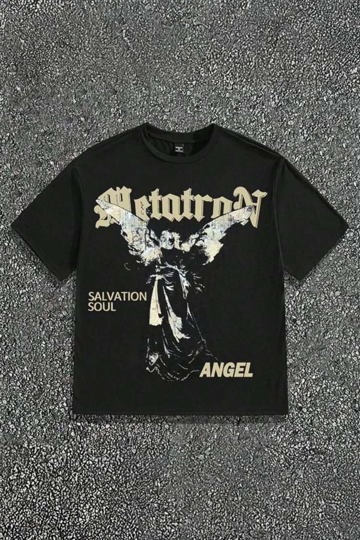 Karakedi Siyah Metatron Angel Unisex T-shirt