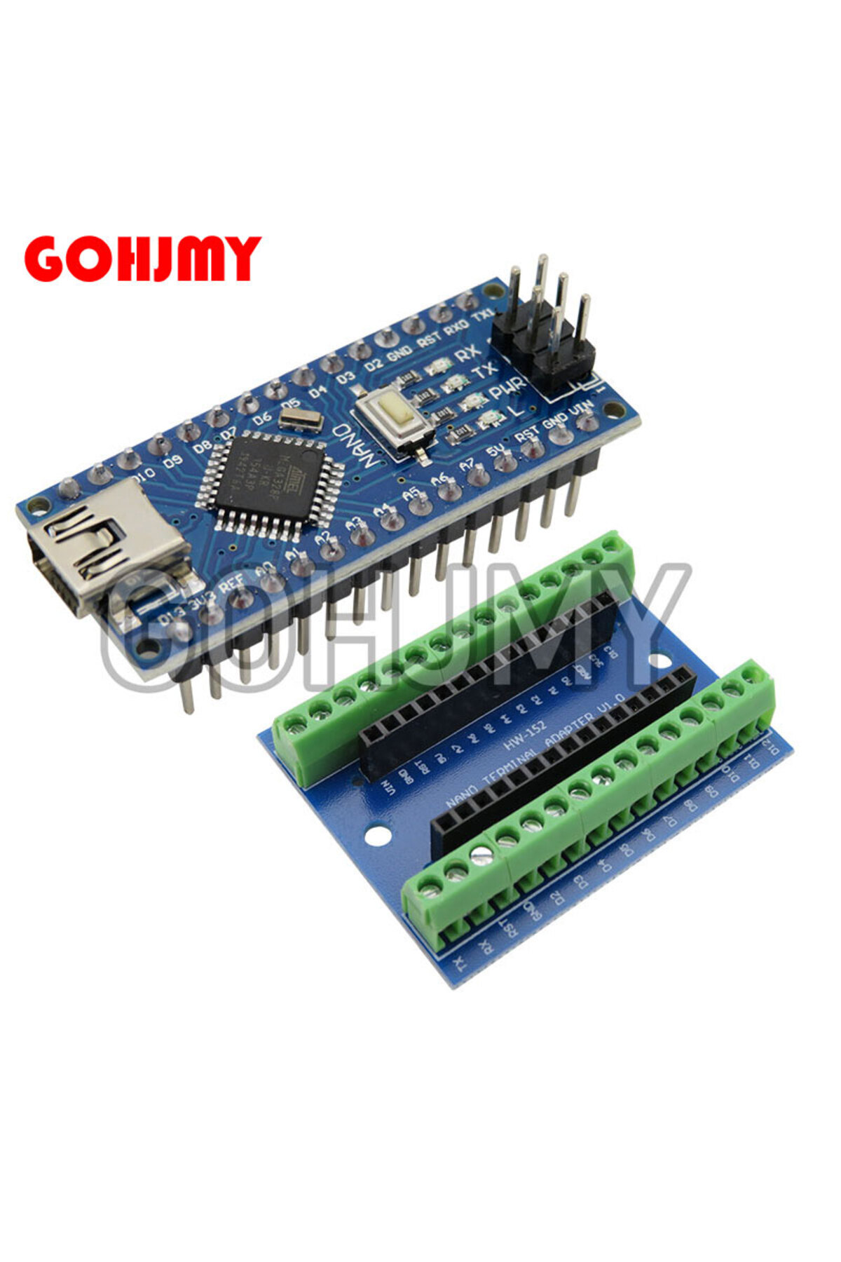 Choice1-Board With Welding 1PCS NANO V3.0 3.0 Controller Terminal Adapter Expansion Board NANO IO Shield Sim 1