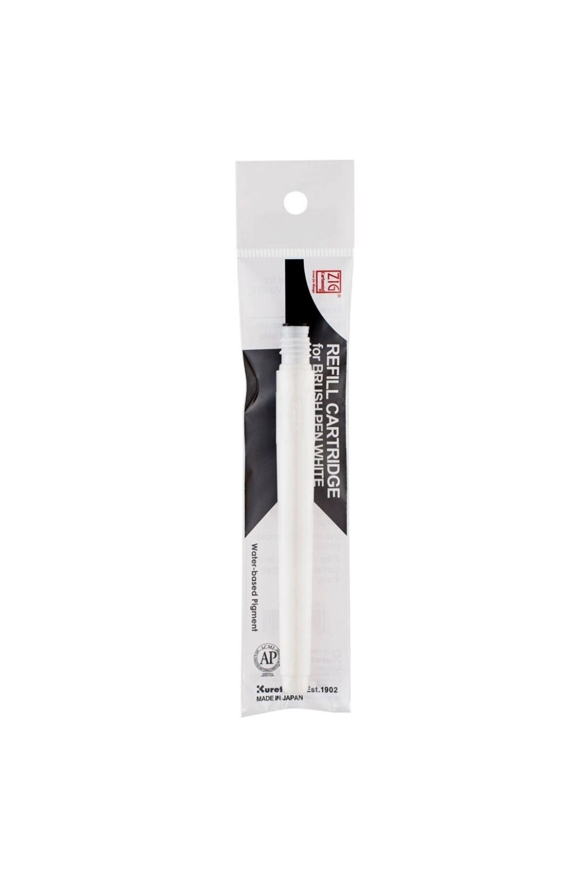 Zig Kuretake Cartoonist Brush Pen Refill White