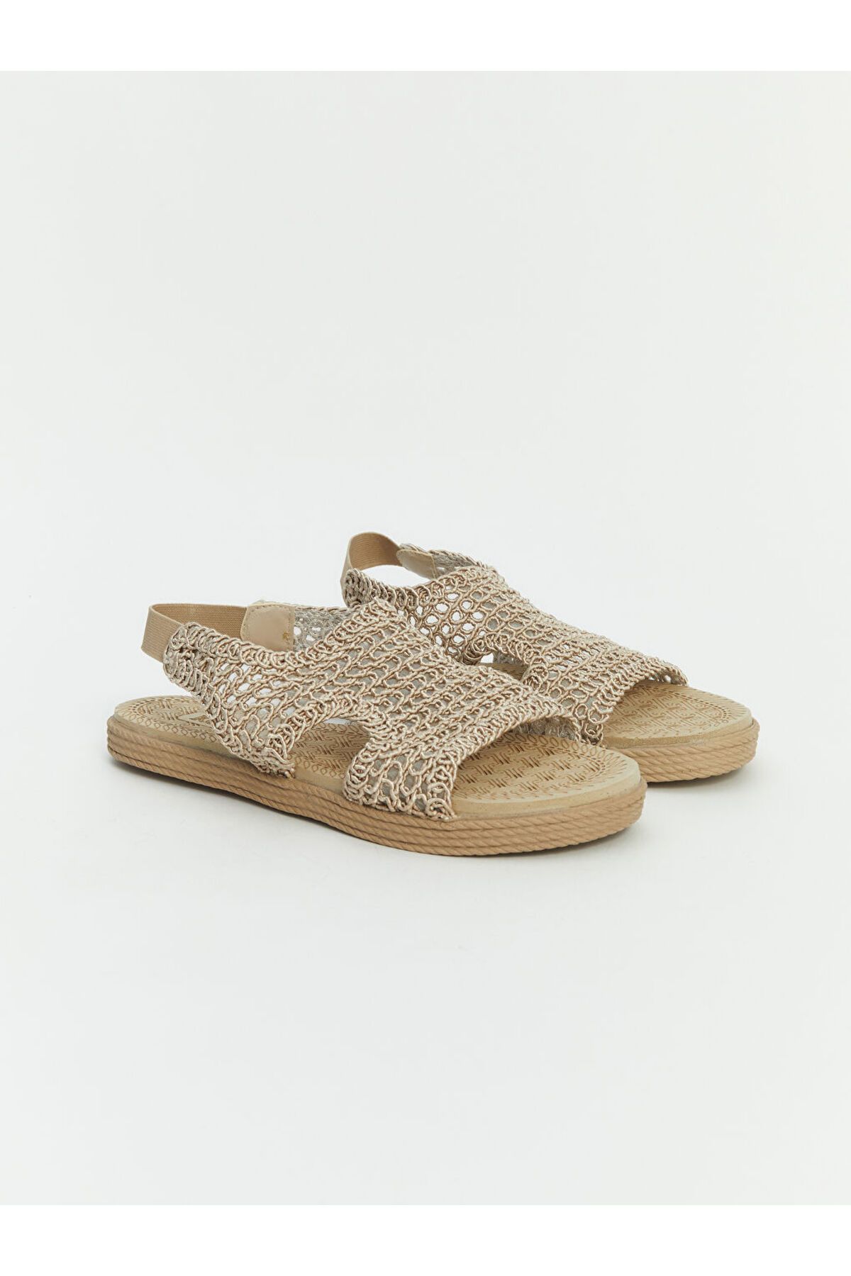 LC Waikiki Yeni Sezon Hasir Orgulu Kadin Sandalet - S5MF81Z8