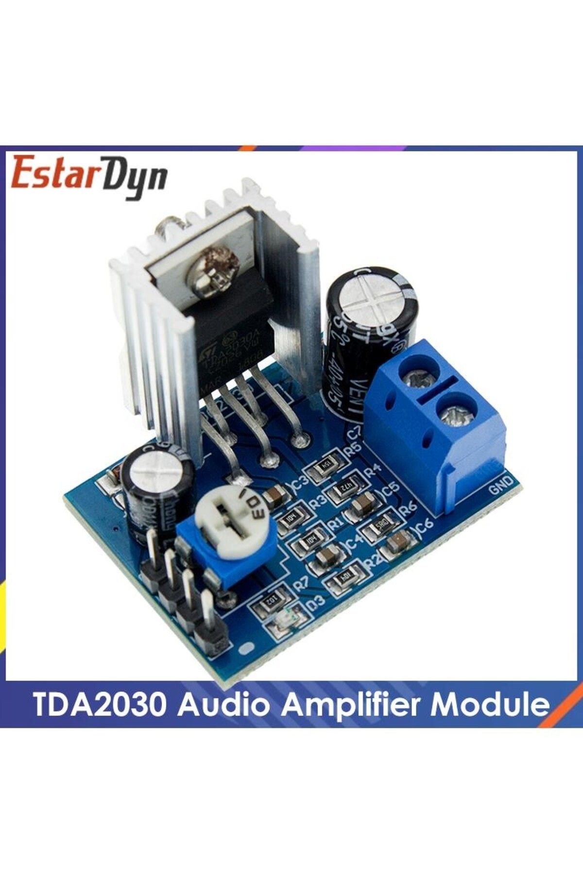 Choice-TDA2030 Module Power Supply TDA2030 Audio Amplifier Board Module TDA2030A 6-12V Single 8