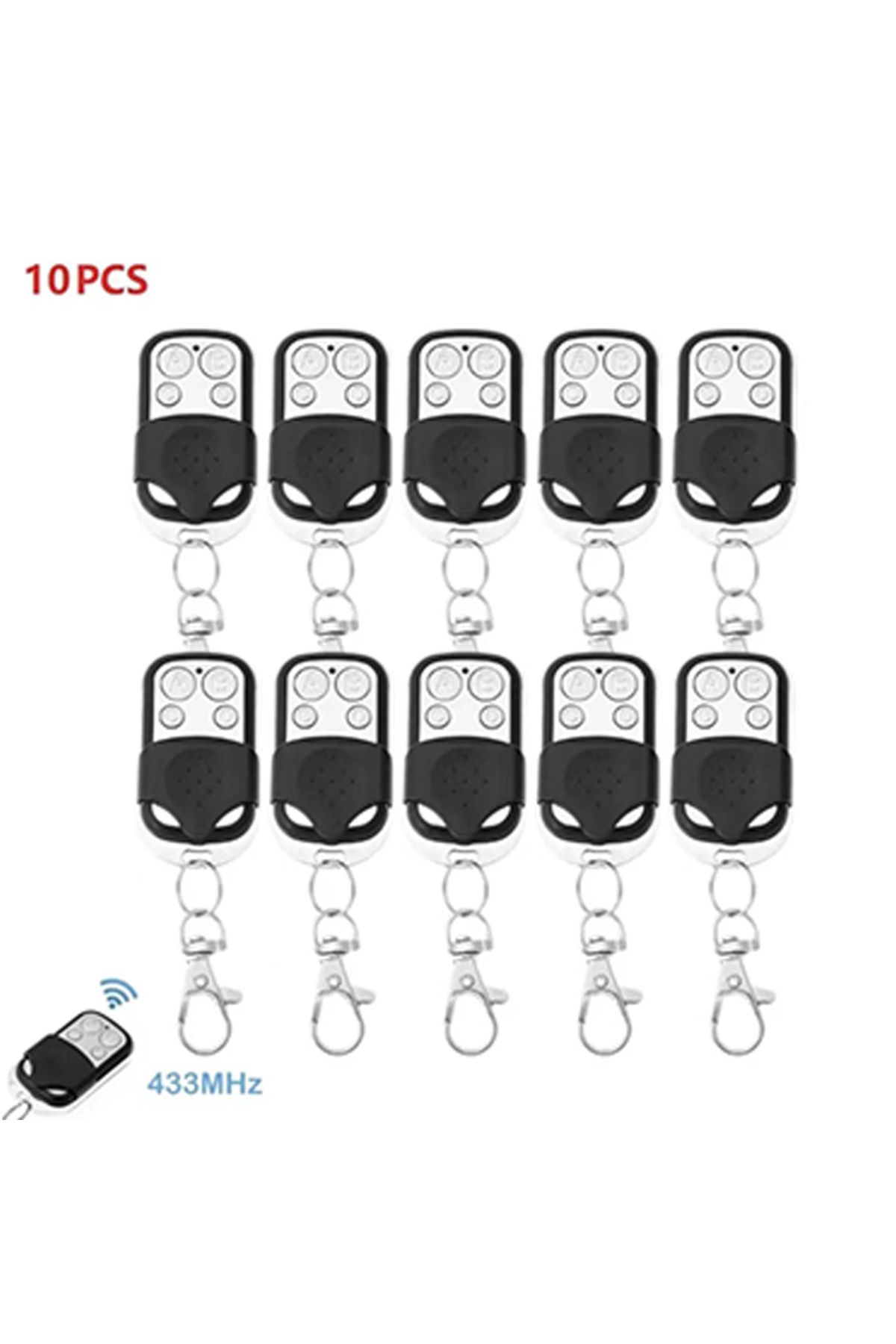 Choice-10PCS 5/10PCS Universal Cloning Duplicator Key Remote Control 433MHZ 433.92MHZ Clone Learning Rollin 1