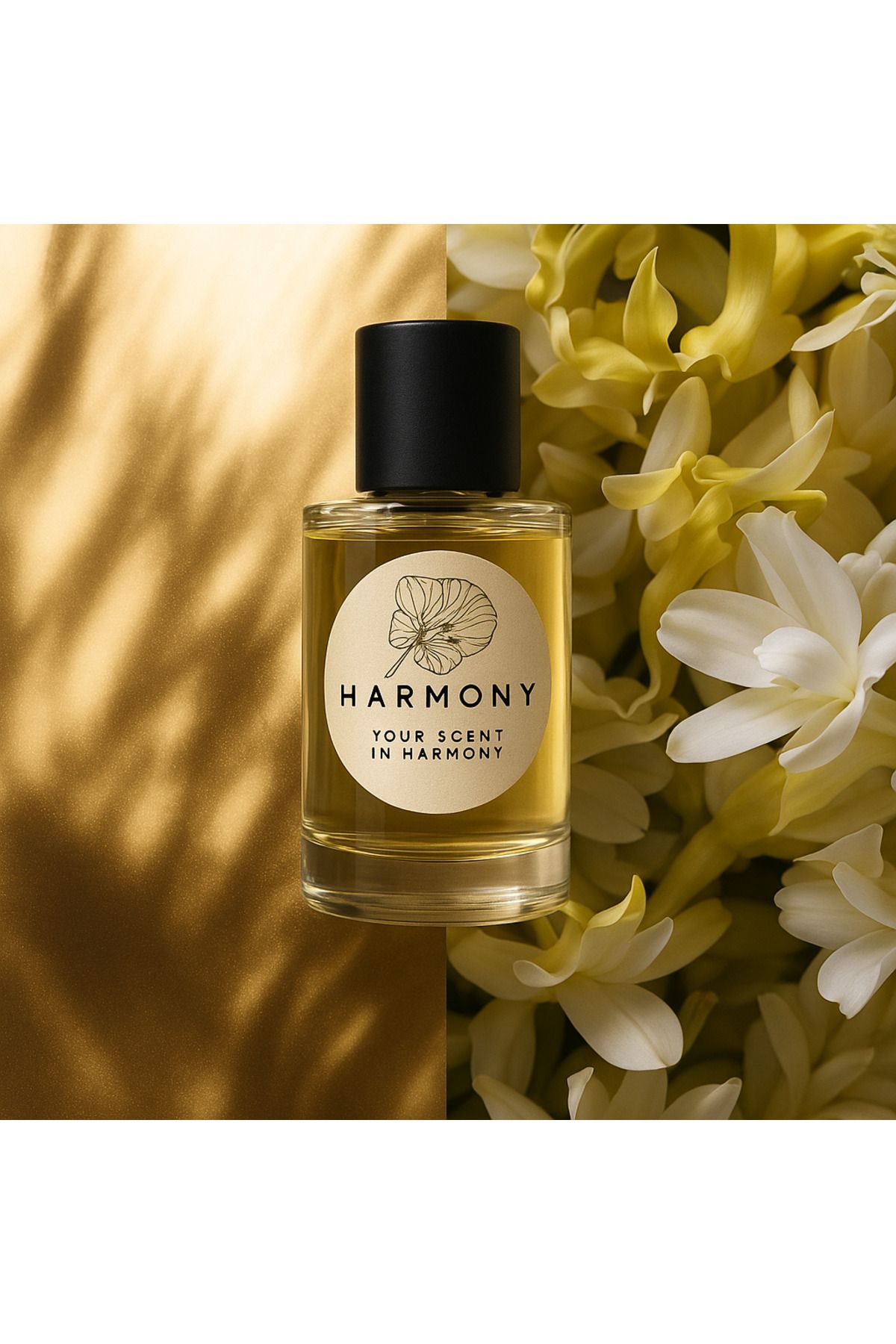 Harmony - Golden Tuberose Kadın Parfüm | Yves Sain - Supreme Bouquet | Kalıcı | EDP | 50 ml