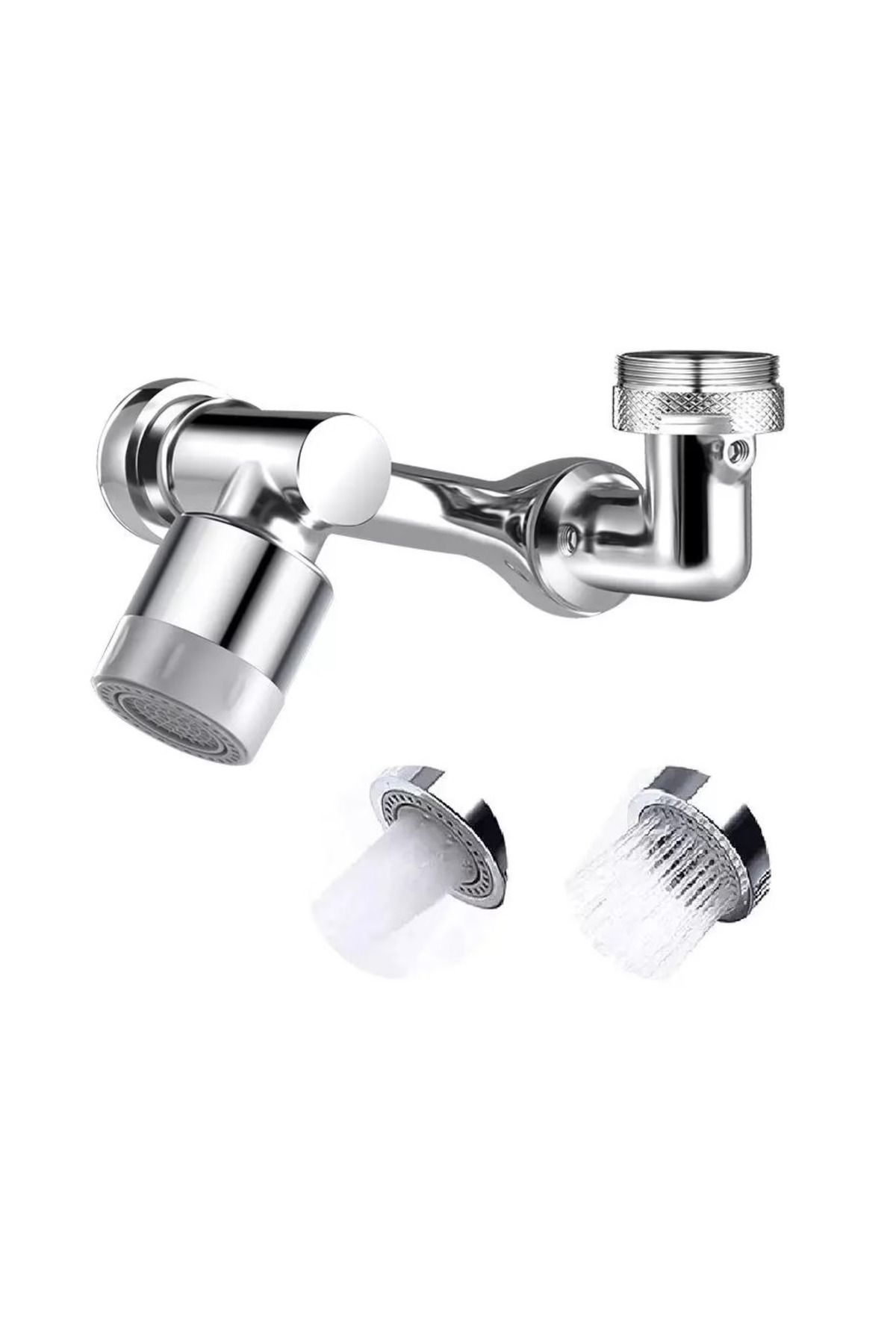 BOEM-Universal Faucet Water Adapter, Sink Faucet Extension, Rotating Faucet Extension, Two Shower Modes 1