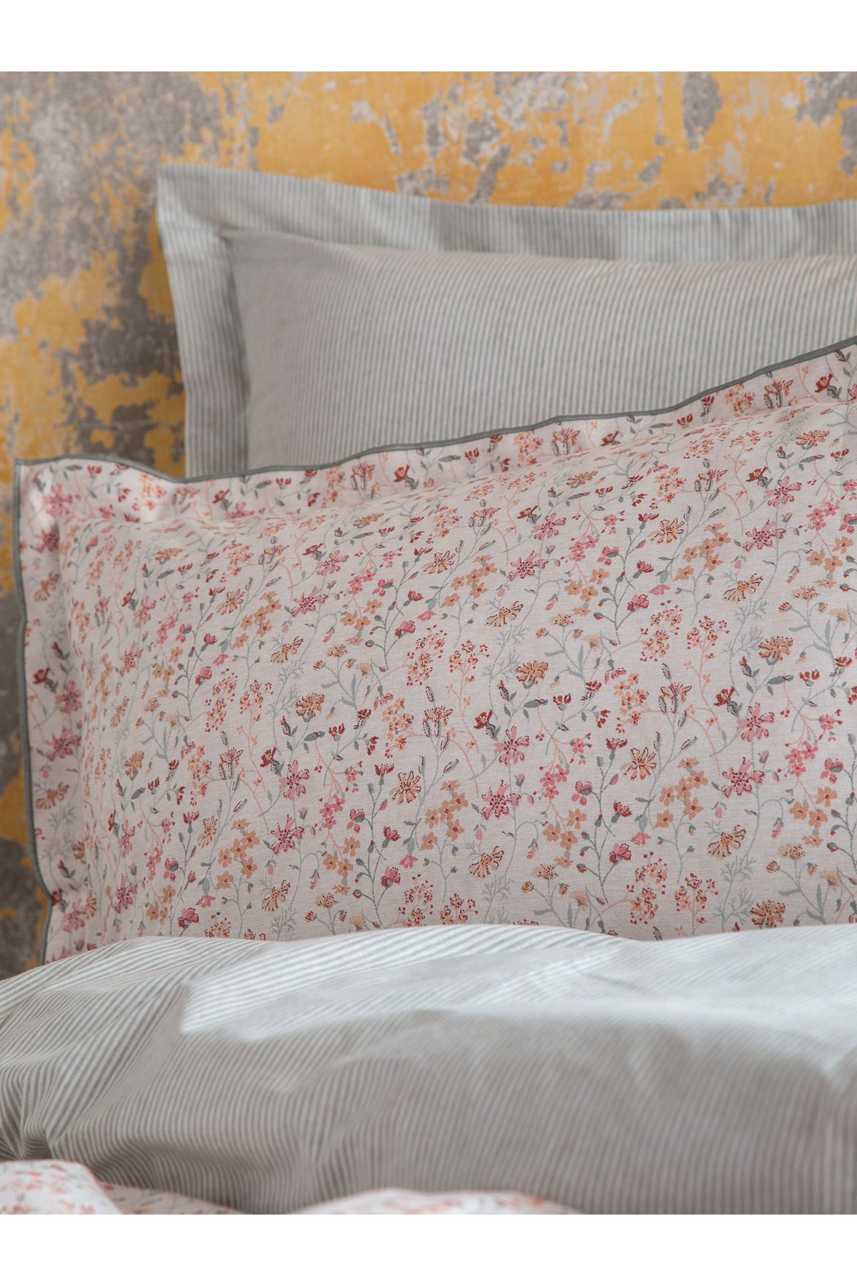 BED LİNE-Senses Miracle Bedding Set Single Blush 3