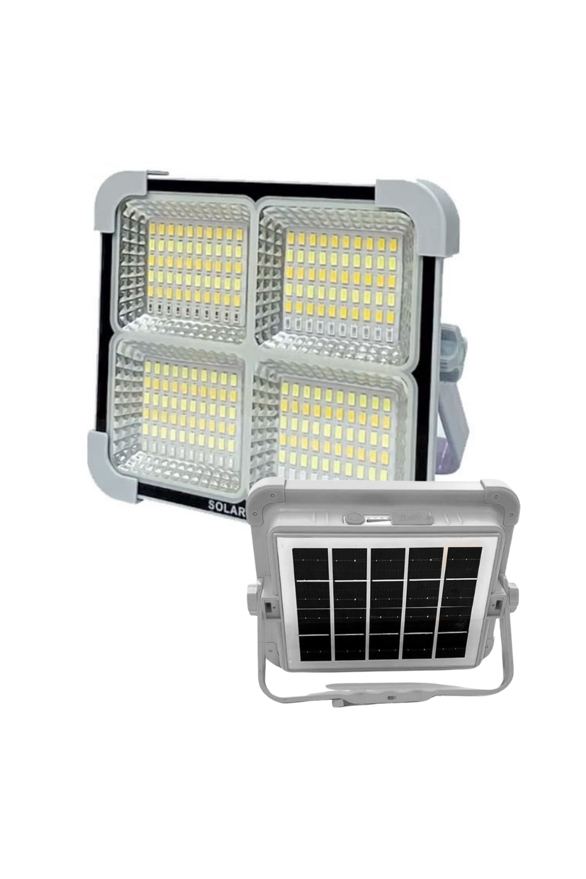 Lambax 200W Taşınabilir Şarjlı Güneş Enerjili Solar Projektör