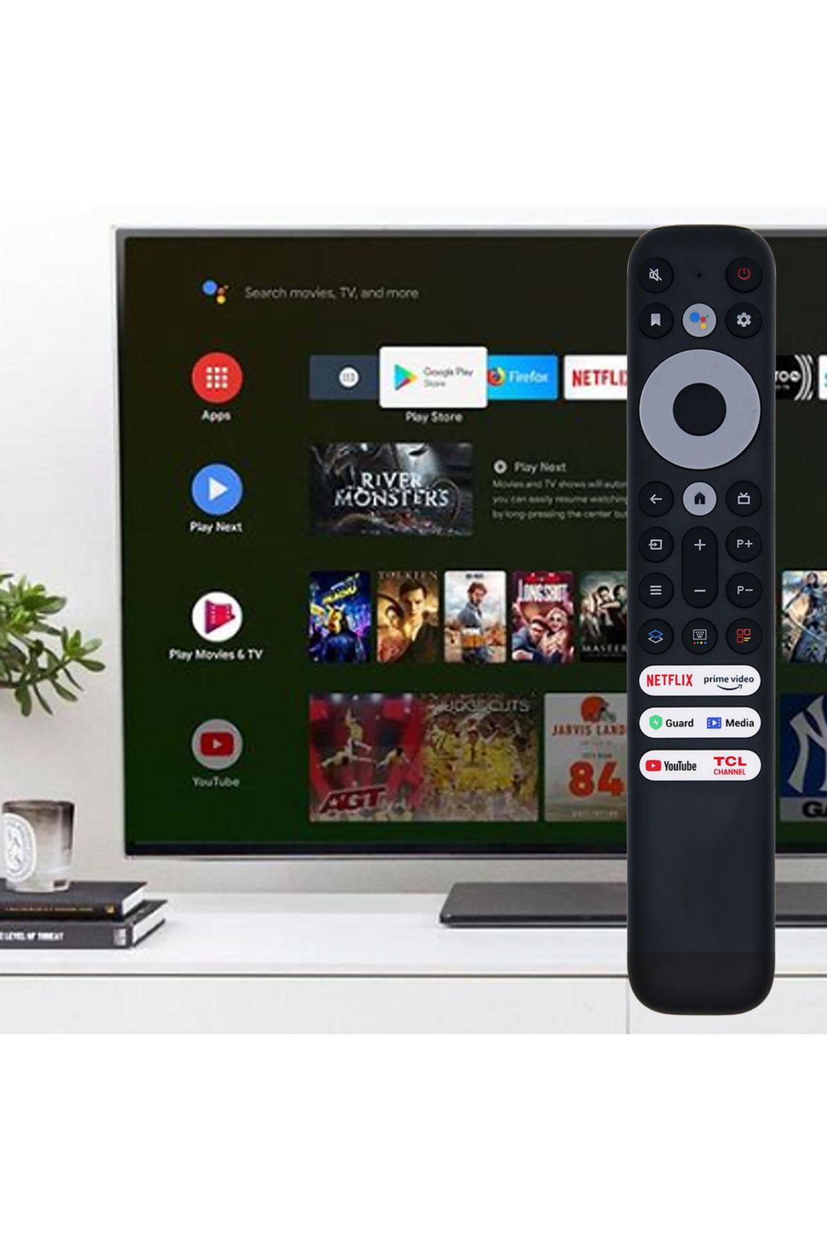 Choice-RC902V Replacement RC902V Remote Control for TCL TVs – Compatible with Thomson TCL Smart TV 4K UHD Q 6