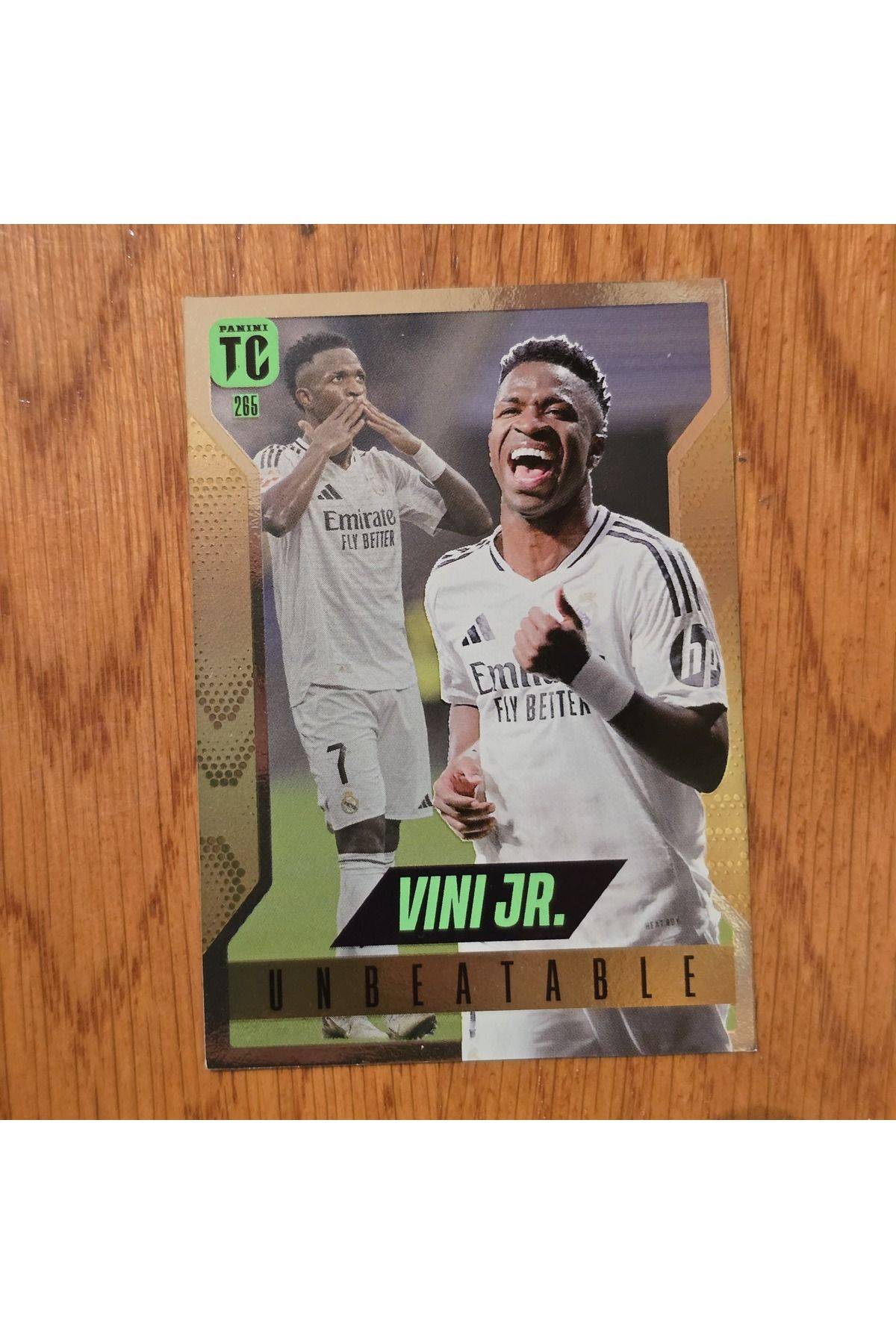 Panini FIFA 365 Unbeatable Vini Jr. Oyun Kartı 265
