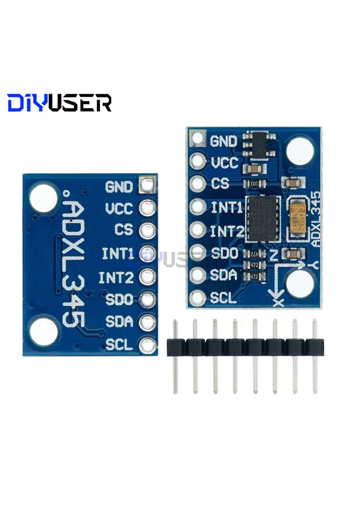 Choice-DIYUSER GY-291 ADXL345 digital three-axis acceleration of gravity tilt module IIC/SPI transmissio... 1
