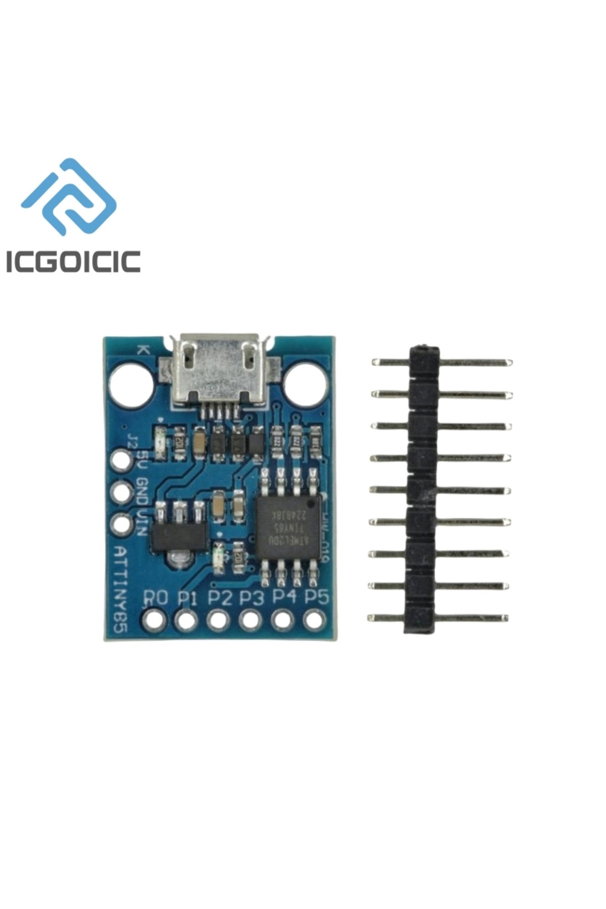 Choice3-micro ATTINY85 blue Digispark Kickstarter Micro Development Board ATTINY85 TINY85 Module for Arduino 1