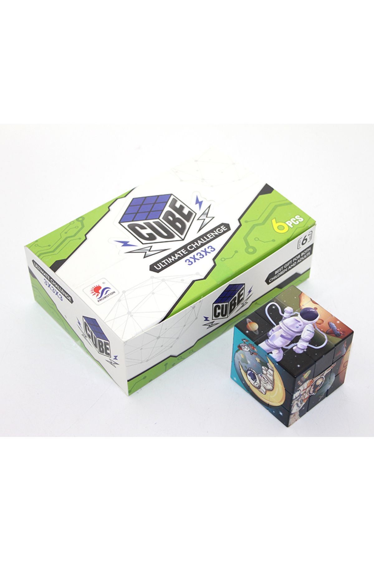 D&M Life Collection Uzay Temalı Küp Yapboz