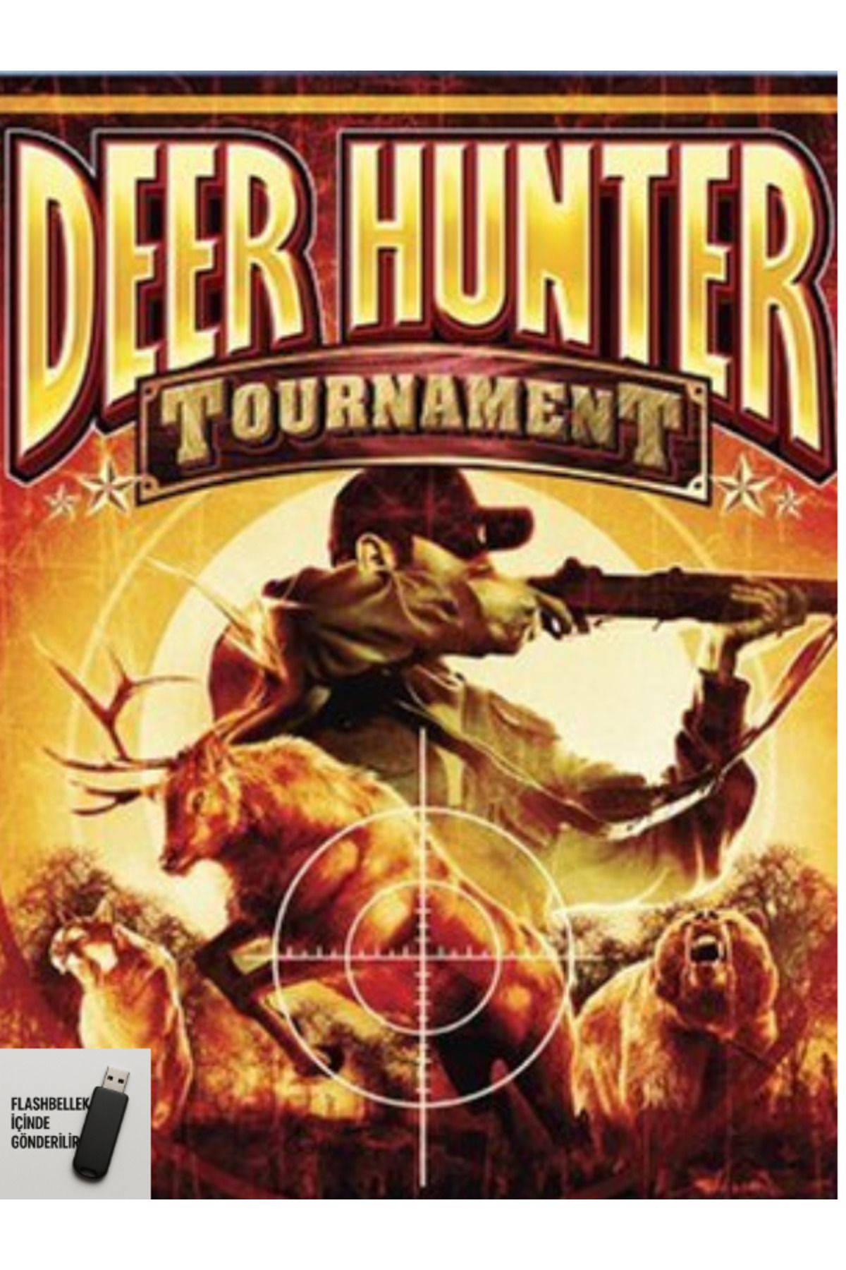 Tigdes 🎮 Deer Hunter Tournament PC Oyunu | Kuruluma Hazır Flash Bellek | Windows Uyumlu Av Simülasyonu