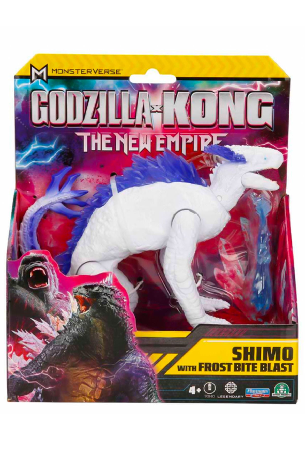 GIOCHI PREZIOSI Godzilla X Kong Aksiyon Figürü 15 cm Shimo With Frost Bite Blast 35200