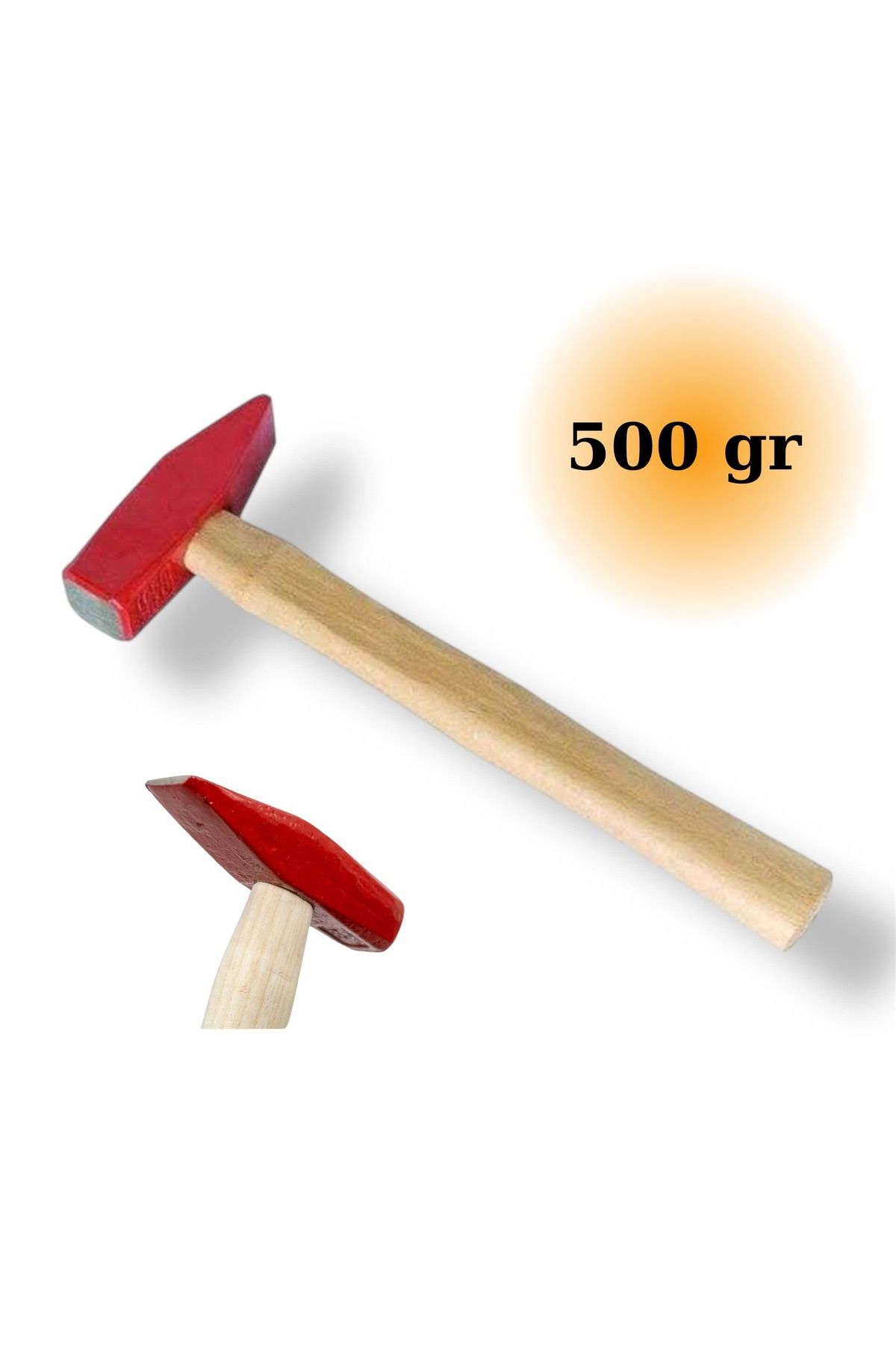 Kupatools Çekiç 500 gr Ahşap Saplı Çekiç