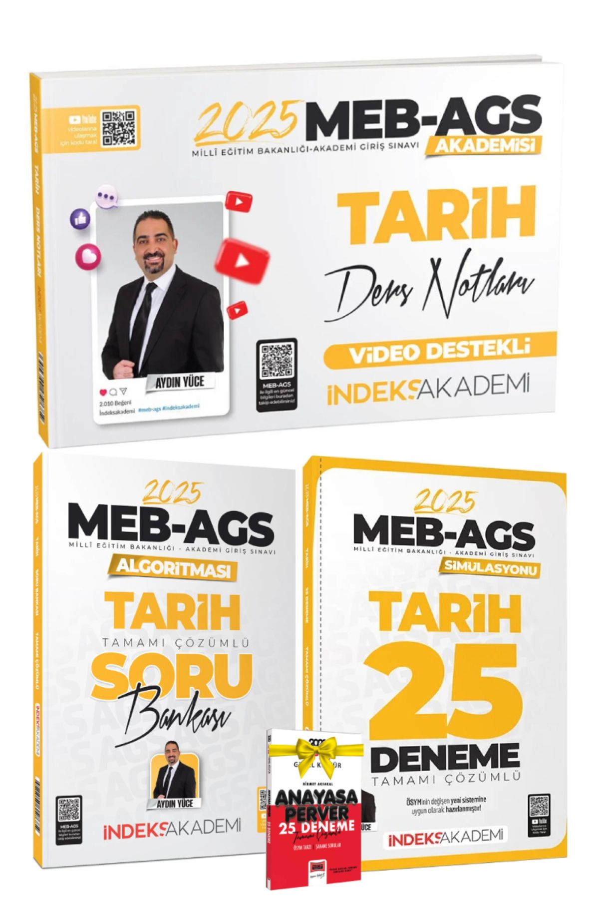 İndeks Akademi 2025 İndeks Akademi MEB AGS Tarih Ders Notları+Tarih Soru Bankası+İndeks Akademi AGS Tarih Deneme