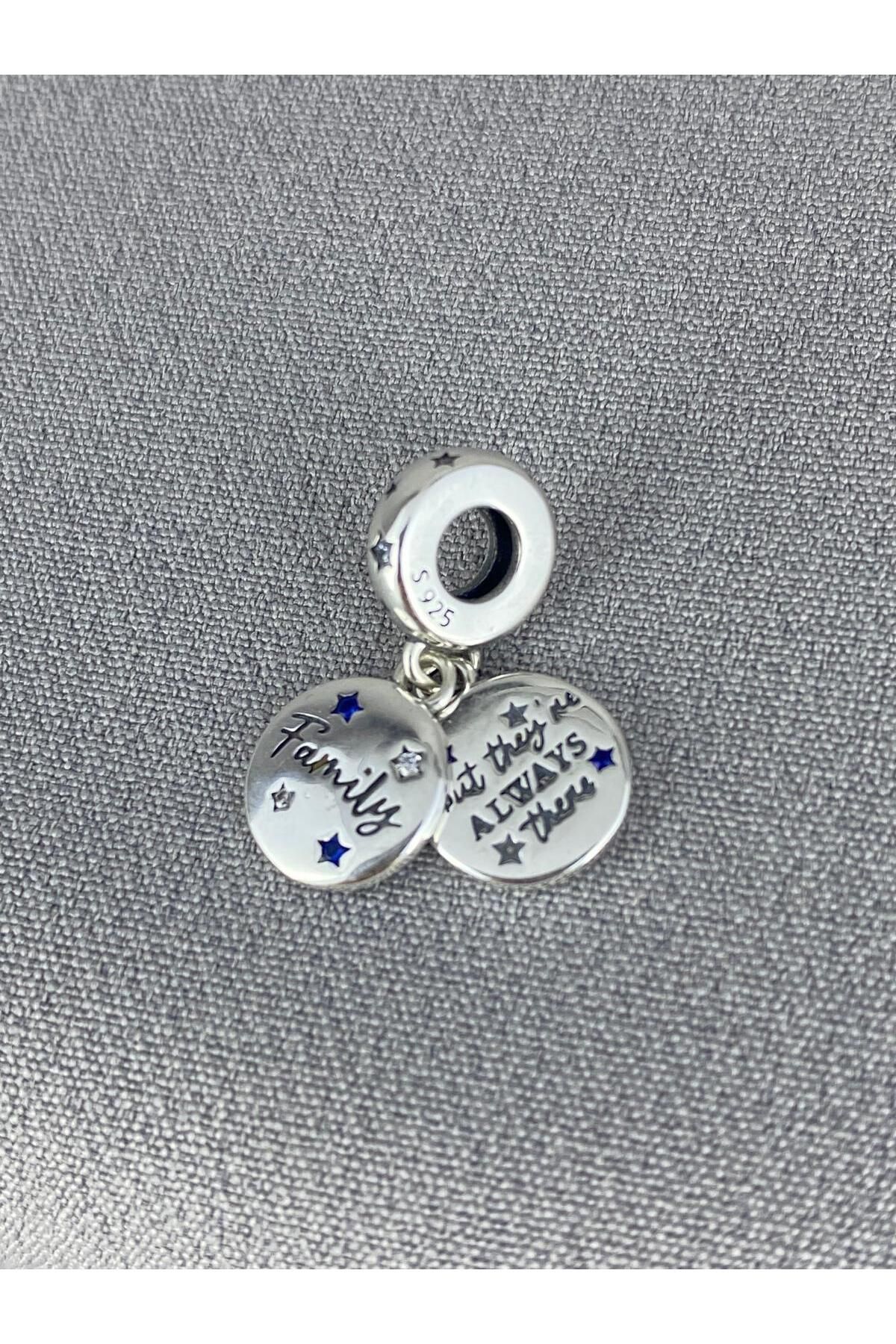 My Story Aile Sevgisi Çift Sallantılı Charm