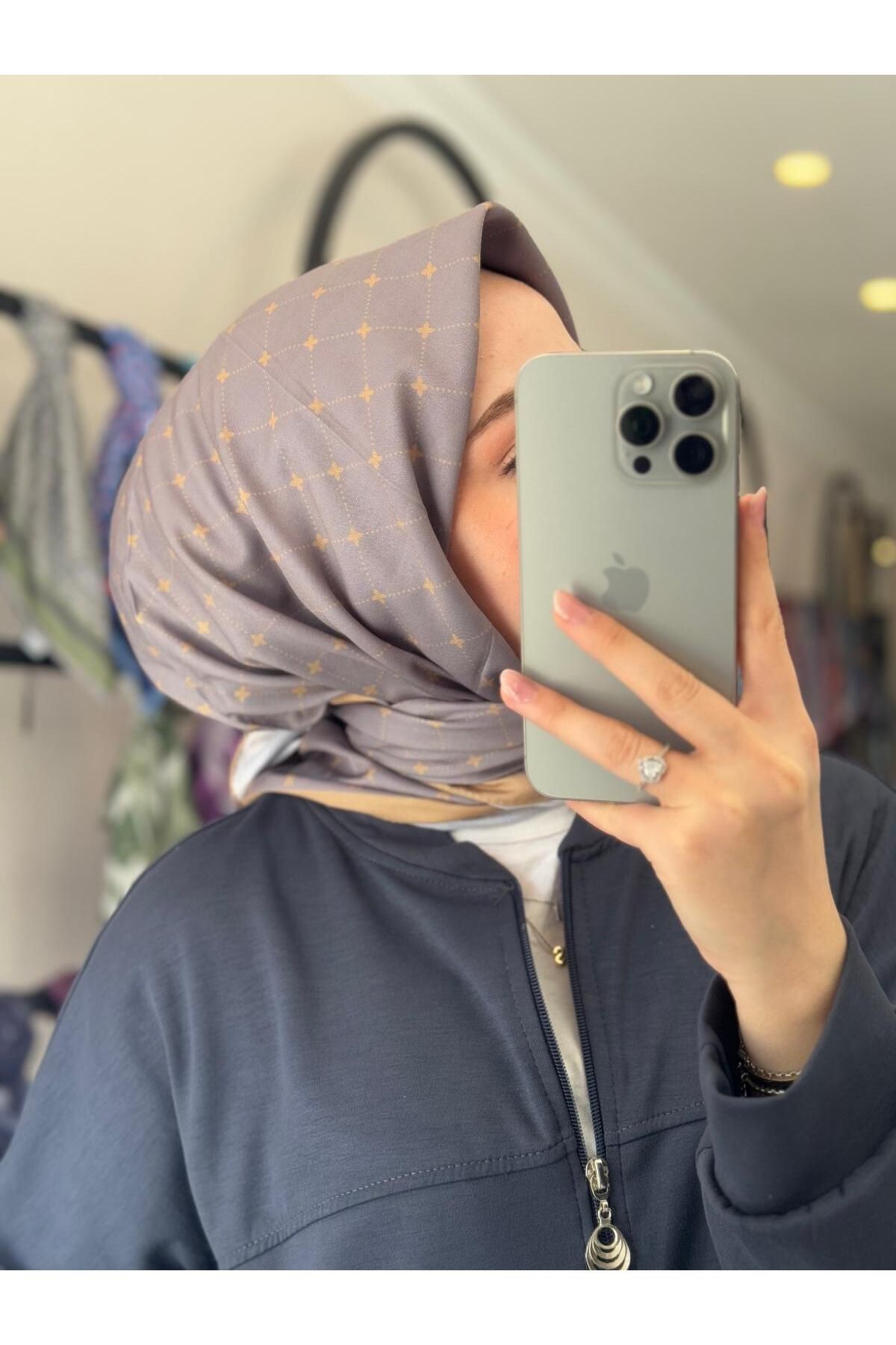 MONOOR YONCA DESEN SOFT EŞARP