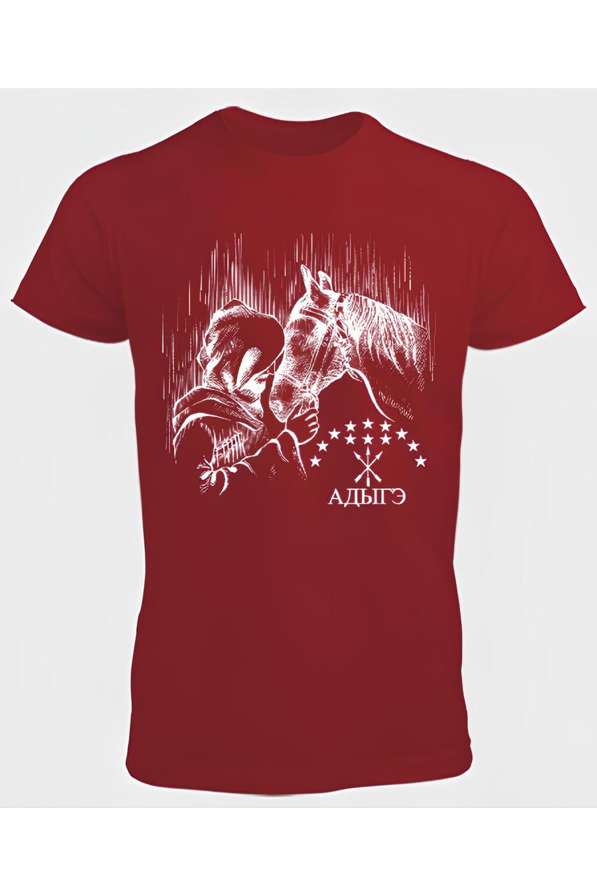 Butik Abrek Baskılı Erkek T shirt