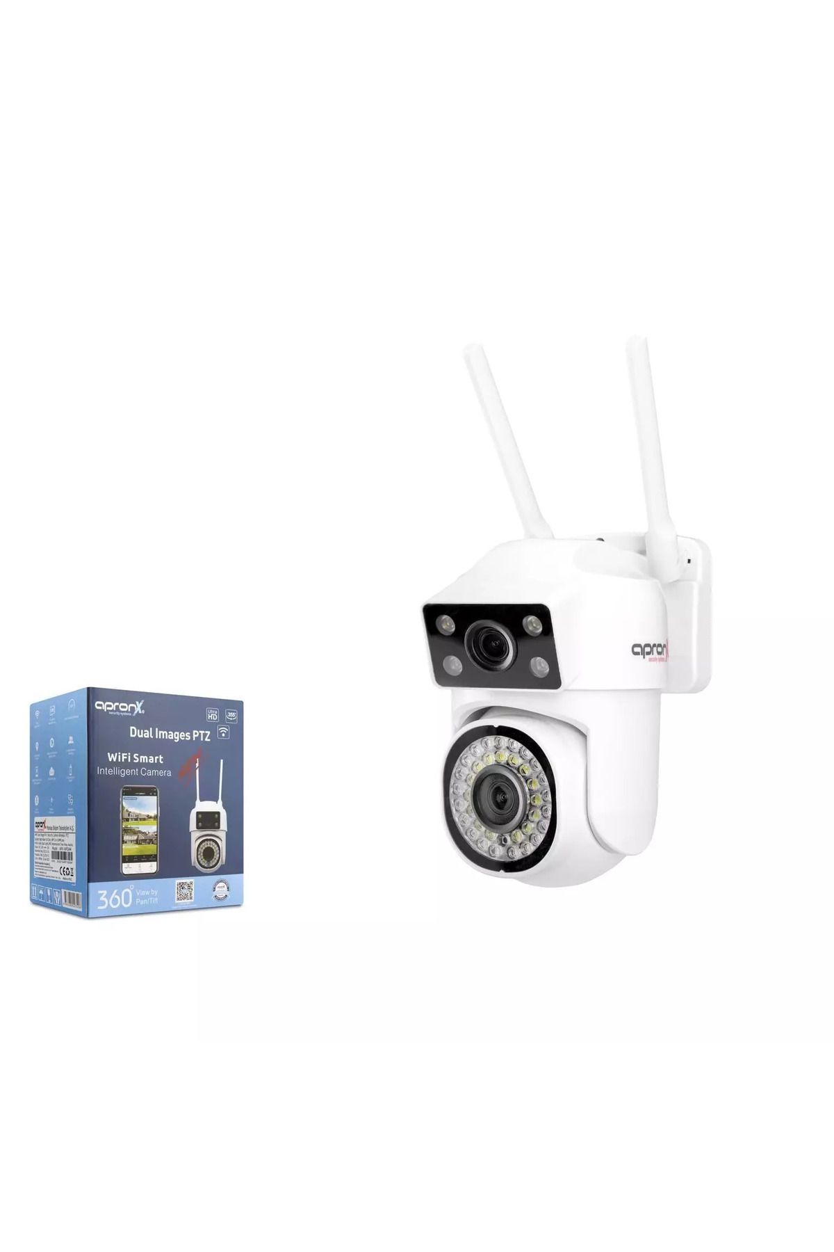APRONX WP244 DUAL IMAGE WIFI KAMERA 2*4MP 2*3.6MM LENS