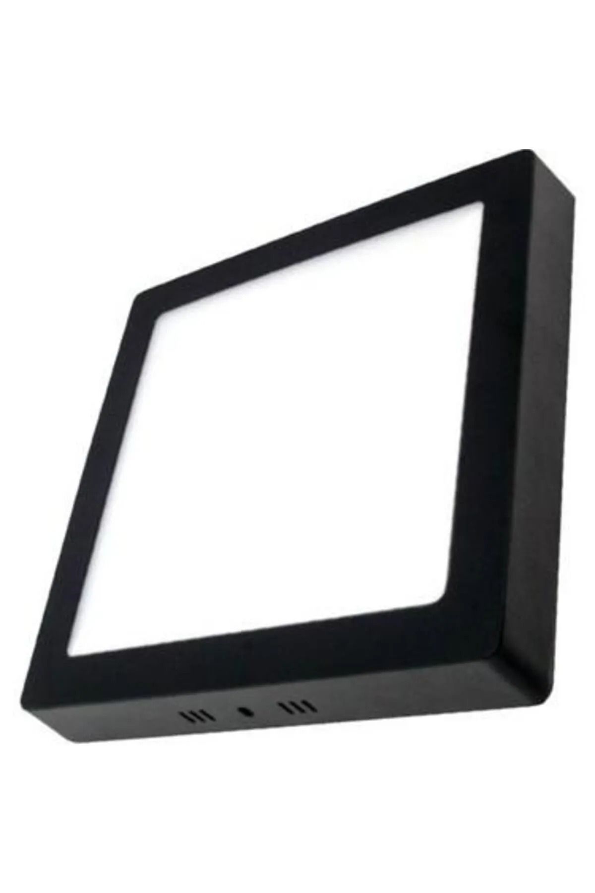 Cata CT-5236 18W Panel LED Armatür Siyah Kare Sıva Üstü Metal Kasa Beyaz Işık 6400K