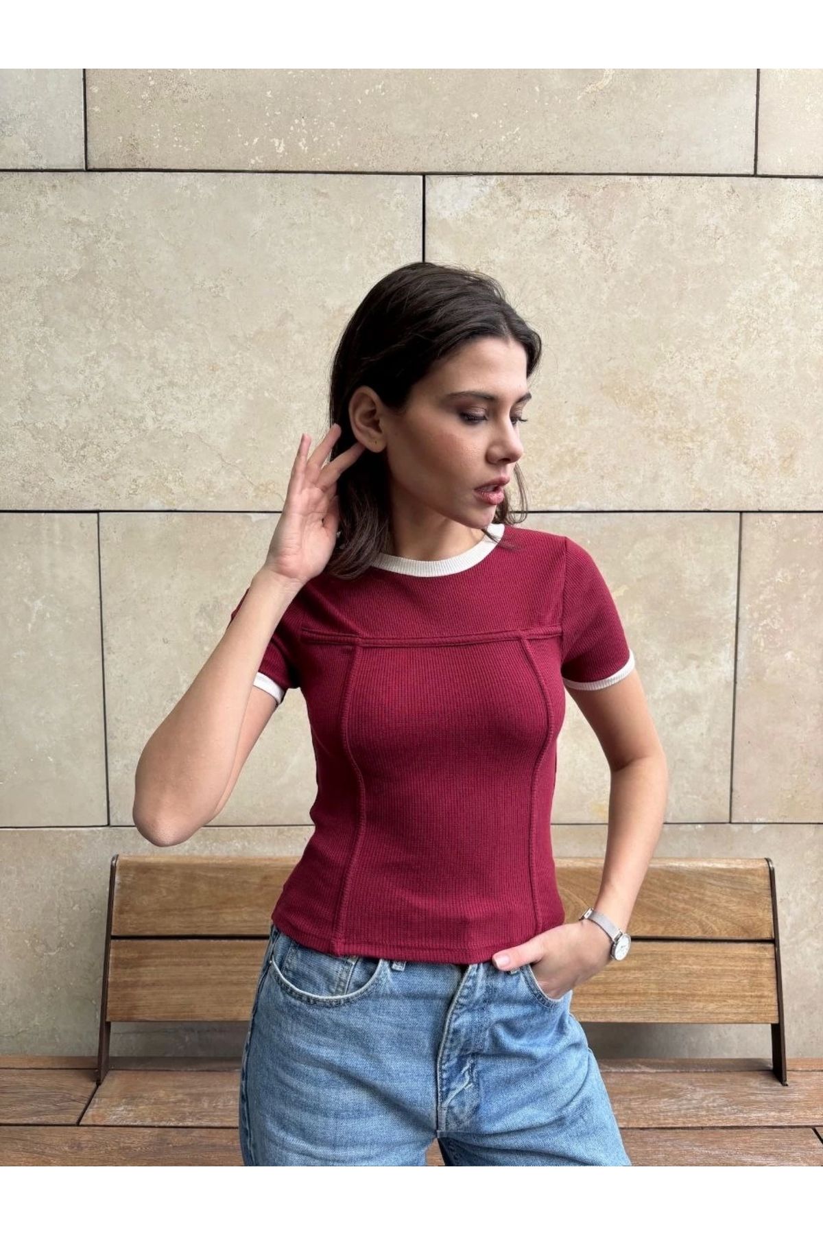 BellevieStore Biyeli bluz