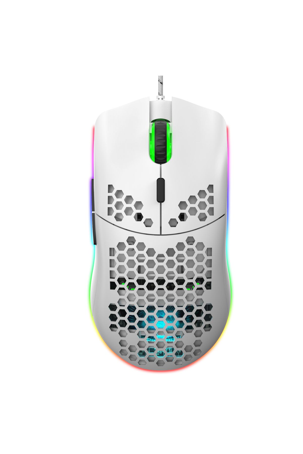 HXSJ J900 Kablolu 6400 DPI RGB Oyuncu Mouse