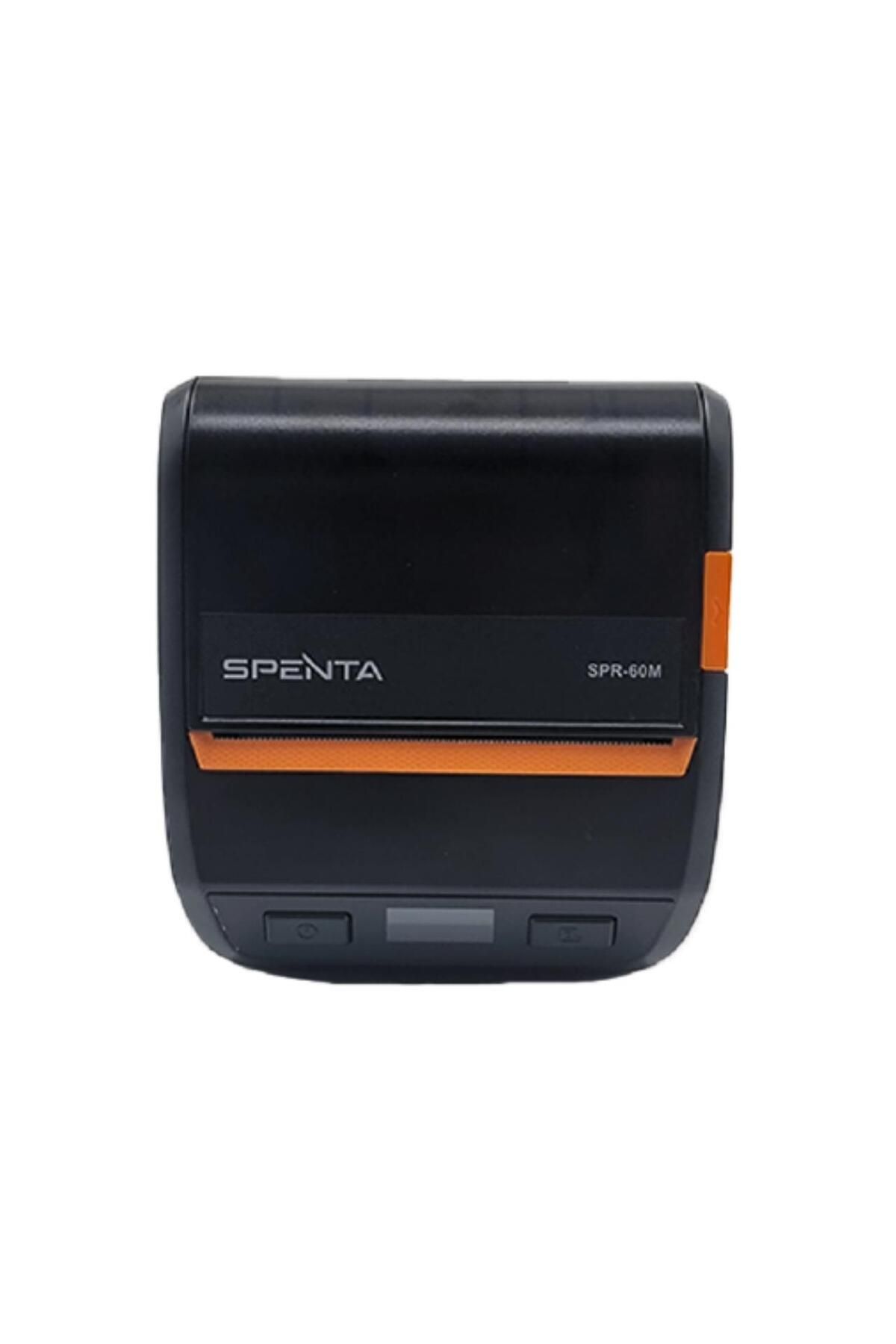 SPENTA SPR-60M + USB + Type-C + Dual Mod Bluetooth 5.2 + 203 DPI Direkt Termal Mobil Yazıcı