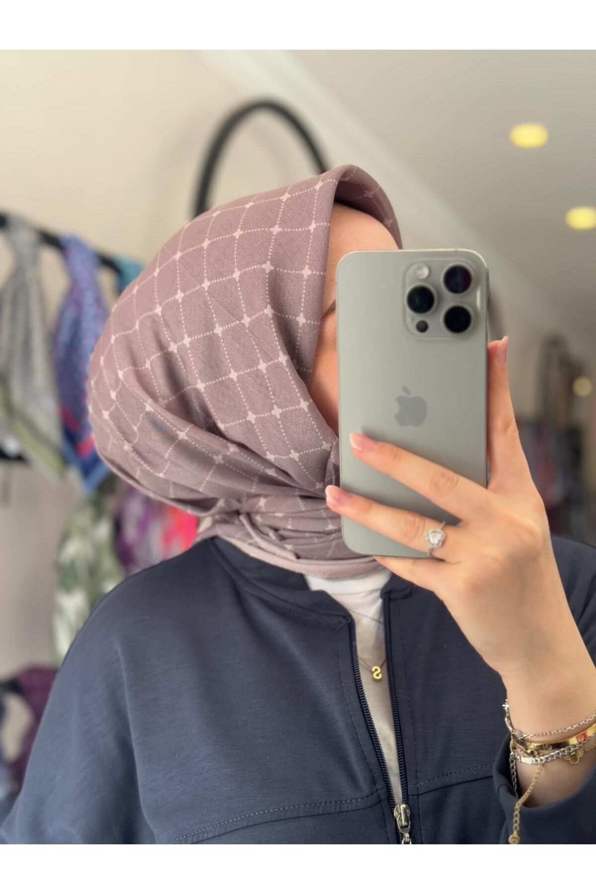 MONOOR YONCA DESEN SOFT EŞARP