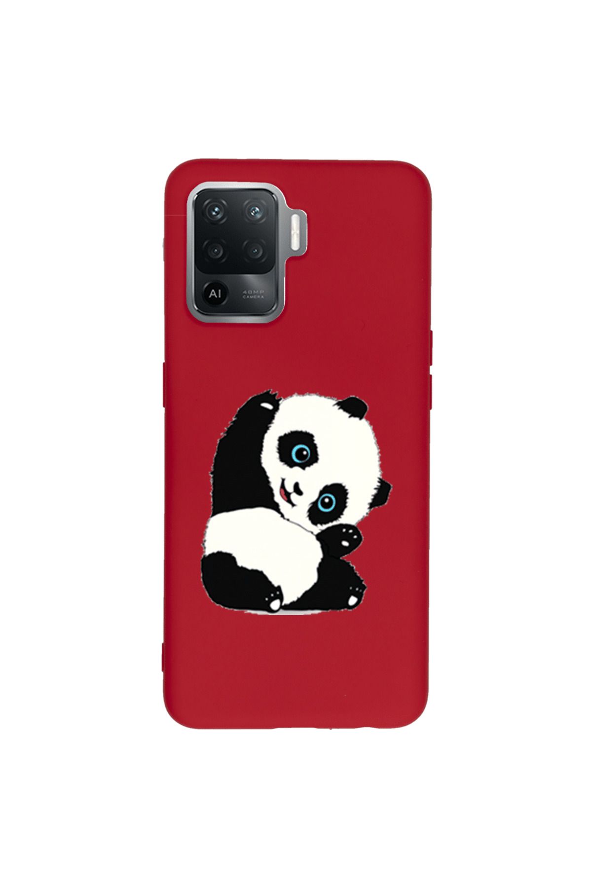 Royaleks Oppo Reno 5 Lite Lansman Kılıf - Pandas
