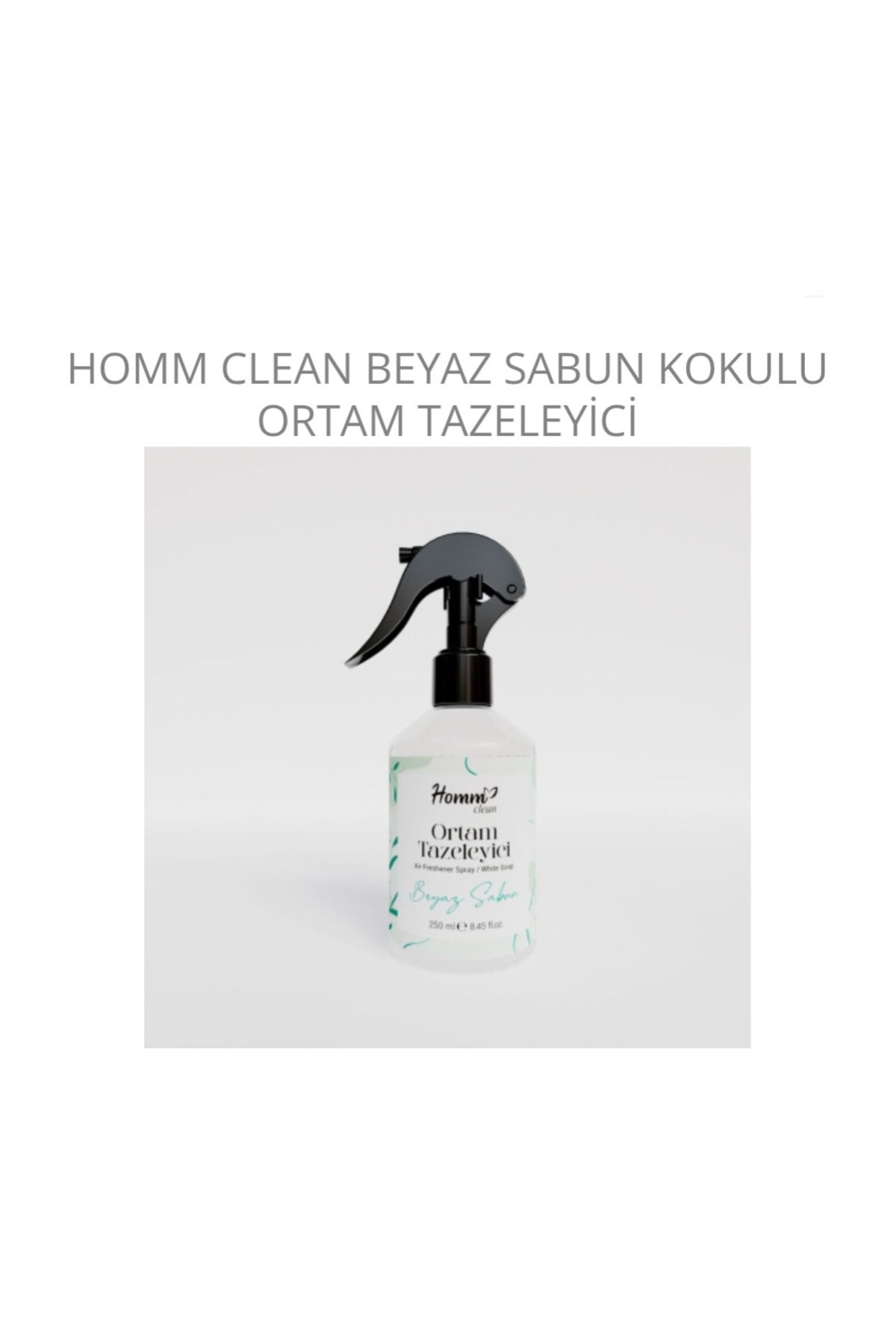 HOMM CLEAN beyaz sabun oda spreyi