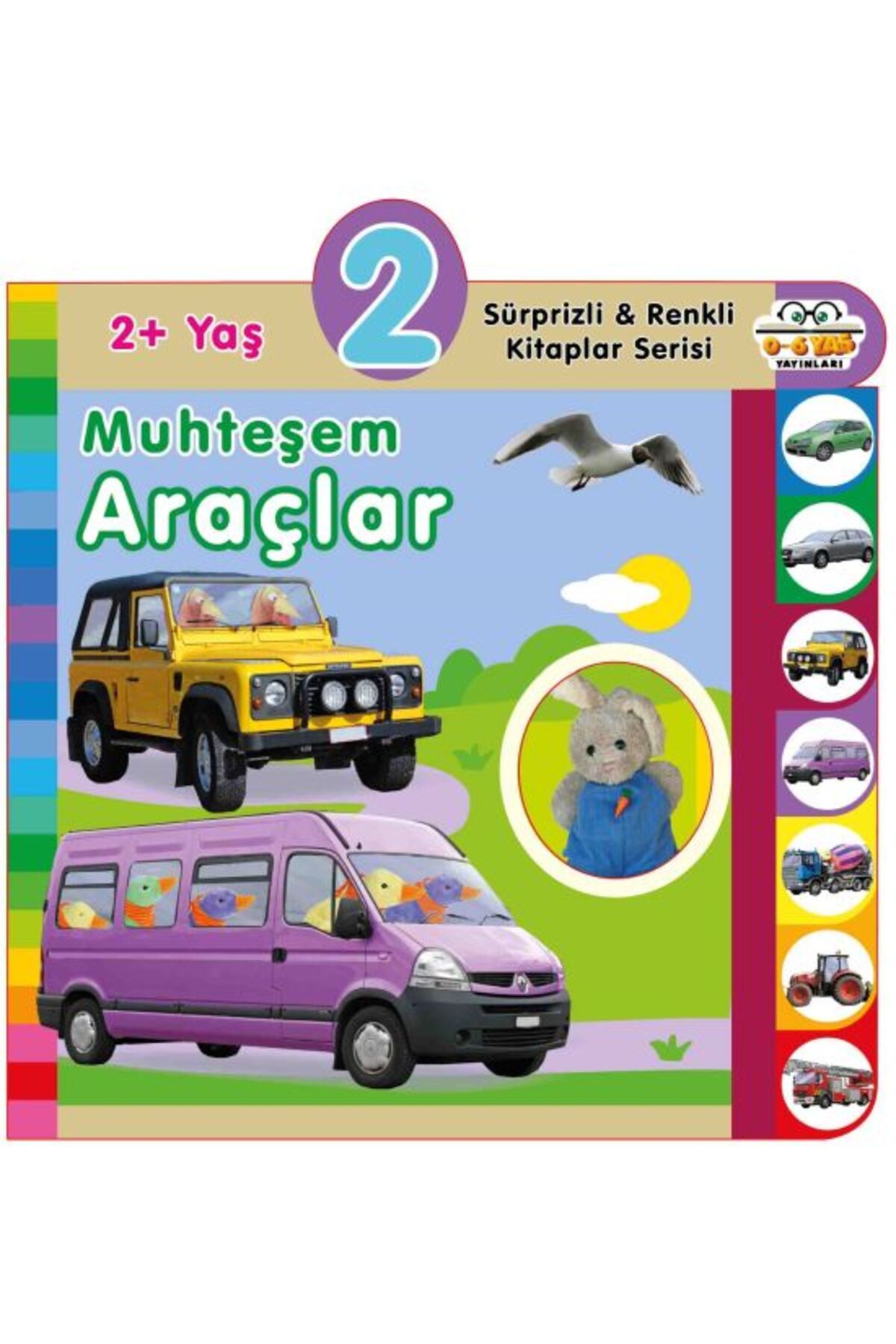 0-6 Yaş Yayınları Yaş Muhteşem Araçlar (2+Yaş)