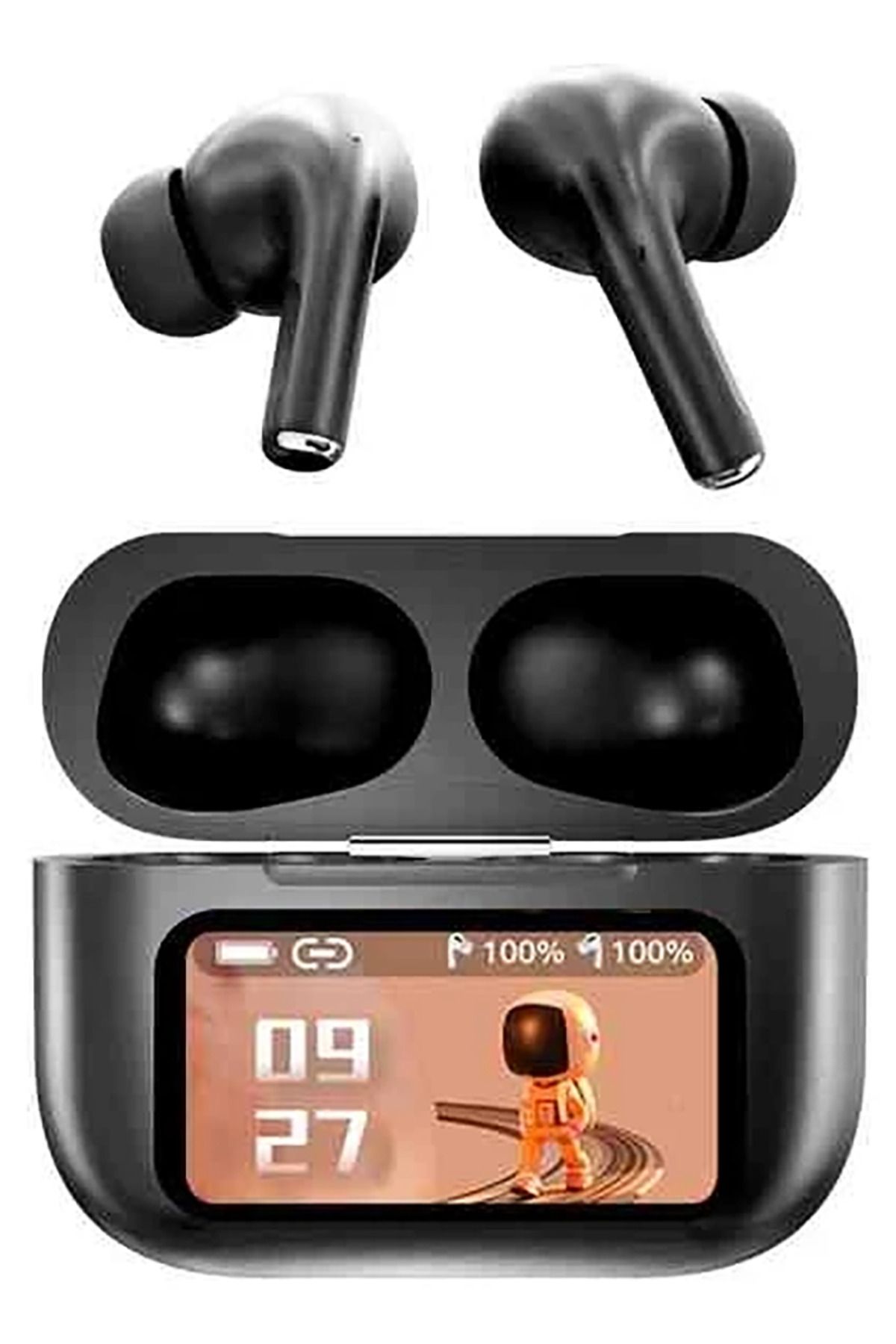 İMEXTECH Bilişim Burada L-58 Bluetooth Kulaklık , Dokunmatik Ekranlı, ANC ENC Bluetooth 5,3