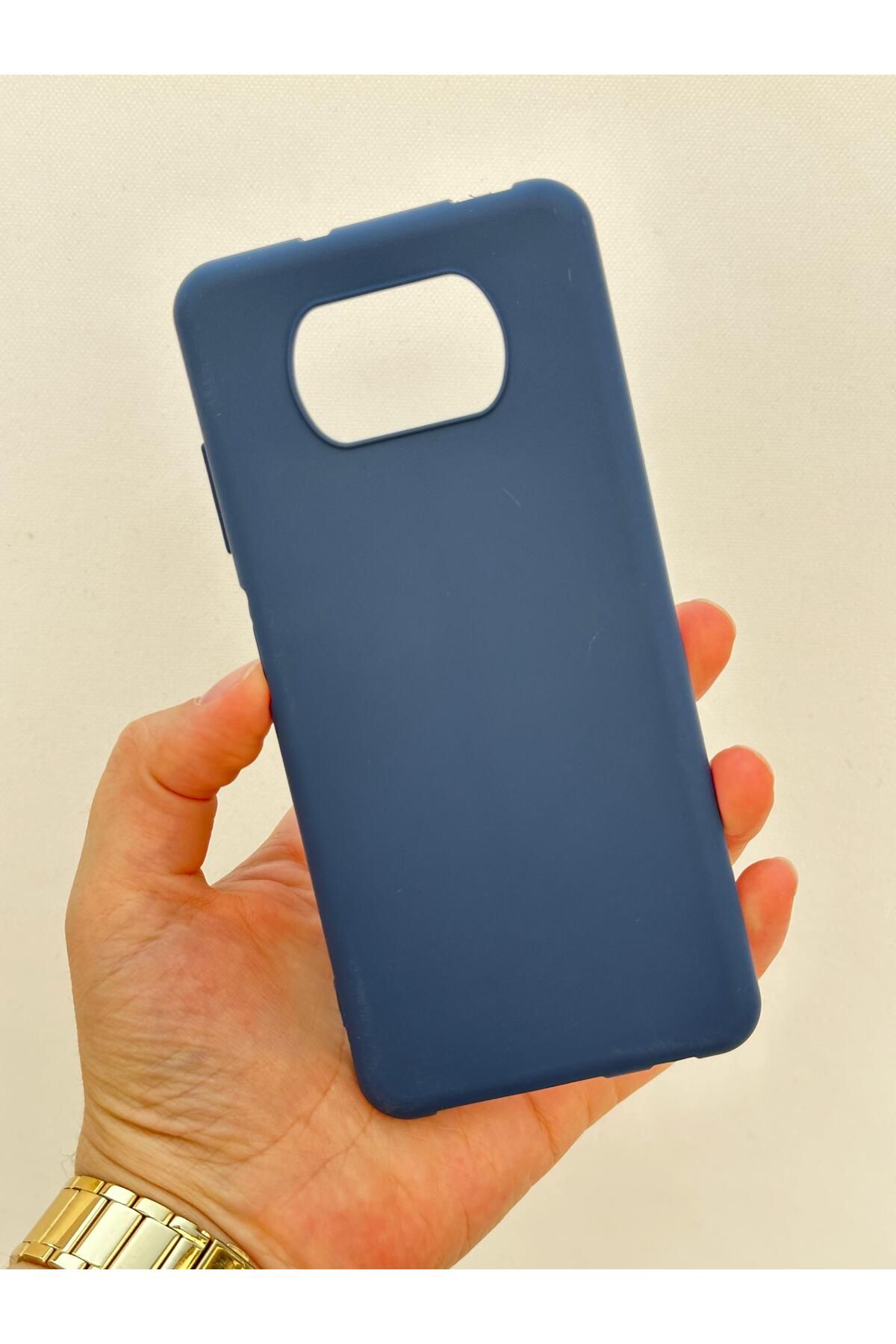 Vip Case Poco X3 ve X3 Pro - Silikon Darbe Emici Klasik Korumalı Rubber Kılıf