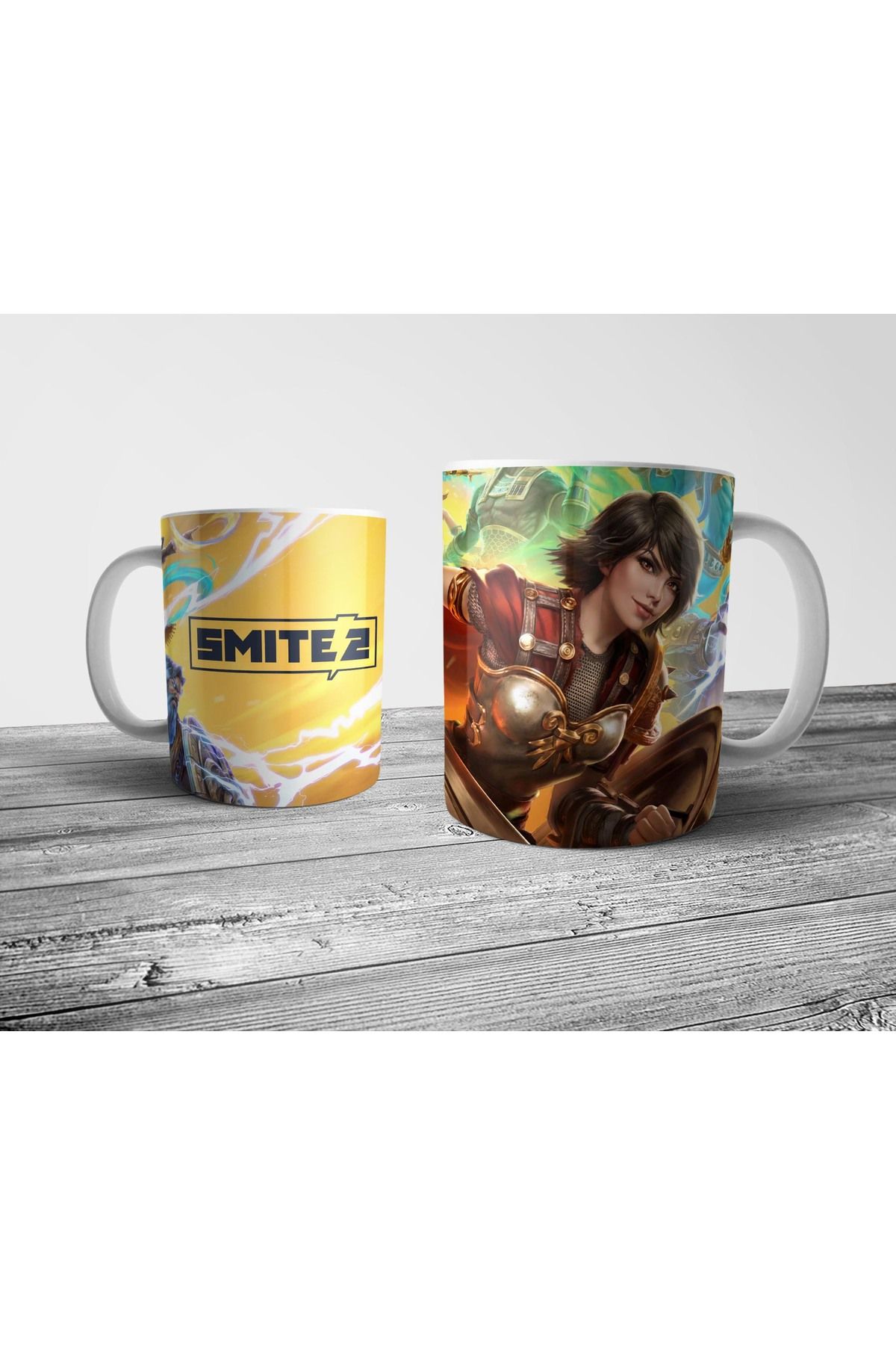 Pixxa SMITE 2 Temalı Kupa Bardak Model 1