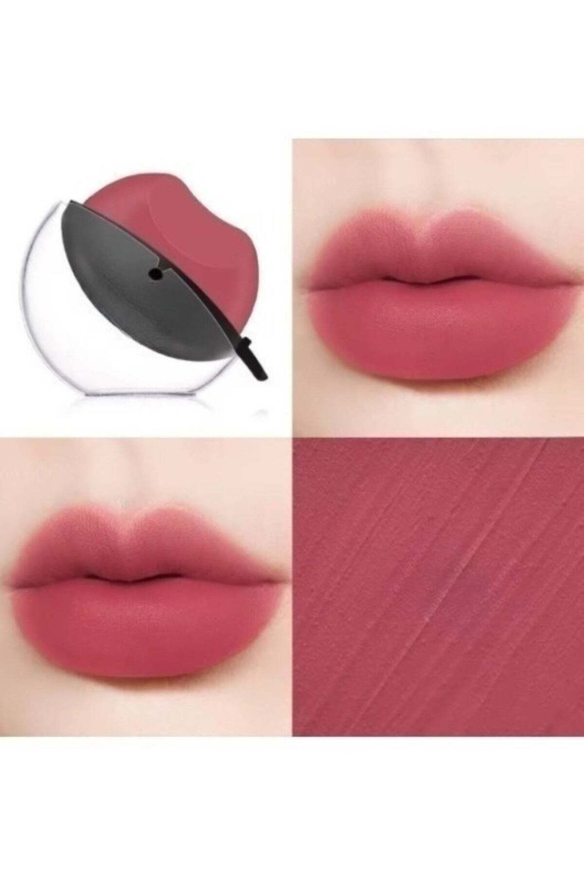 huitich Peach Pink Matte Lazy Lipstick
