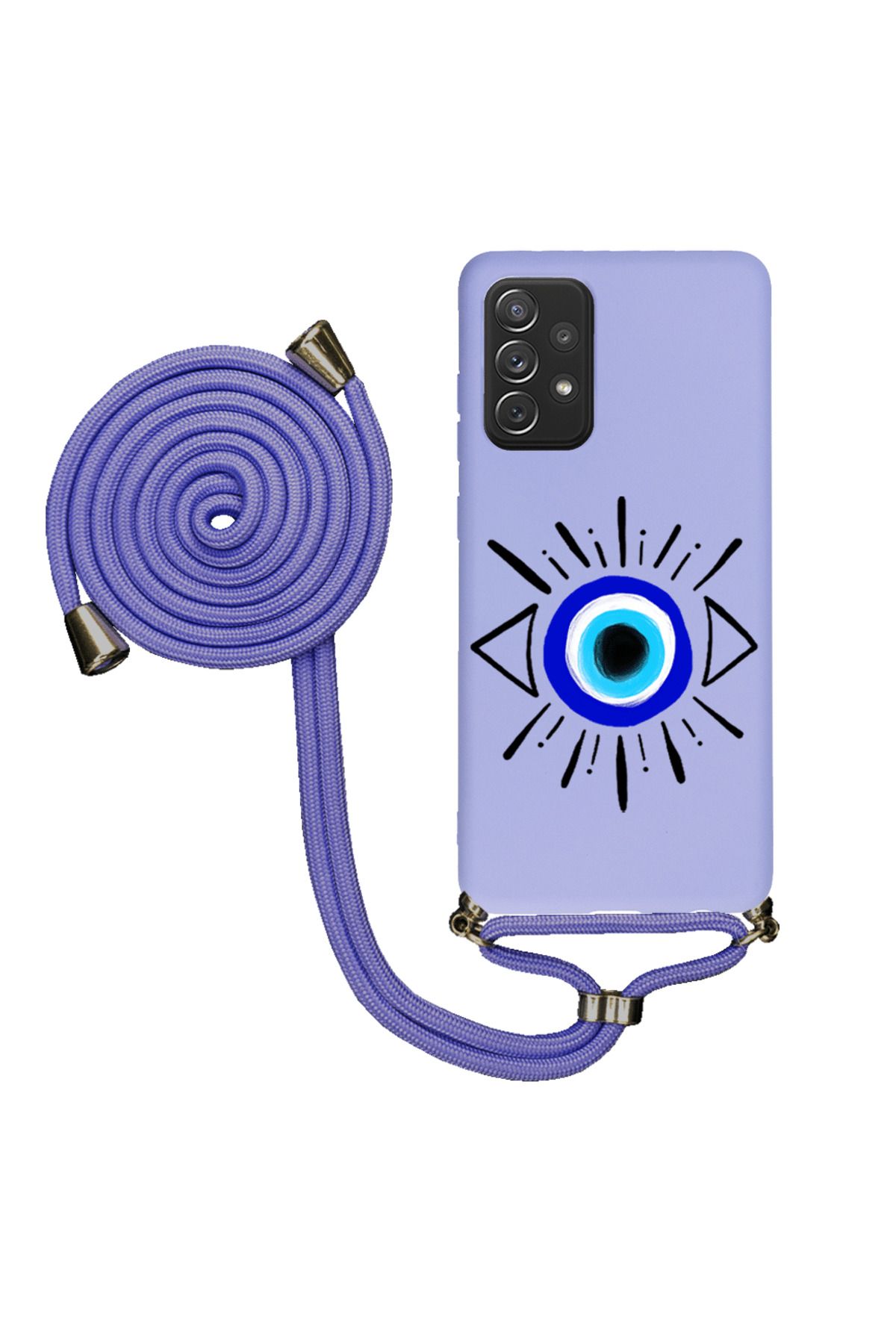 Royaleks Samsung A72 İpli Lansman Kılıf - Eyes 2