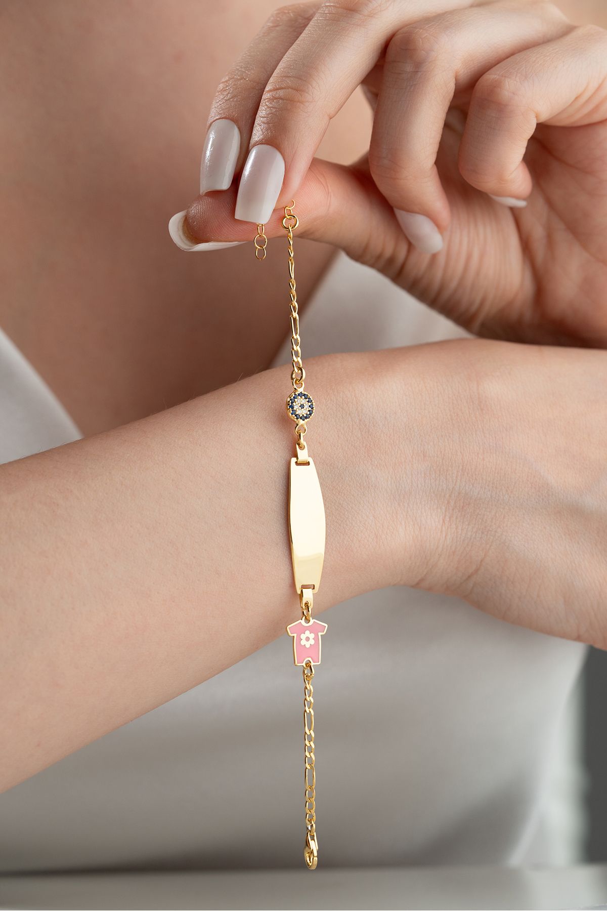 Silvano Jewelry 925 Ayar Gümüş Çocuk Bileklik