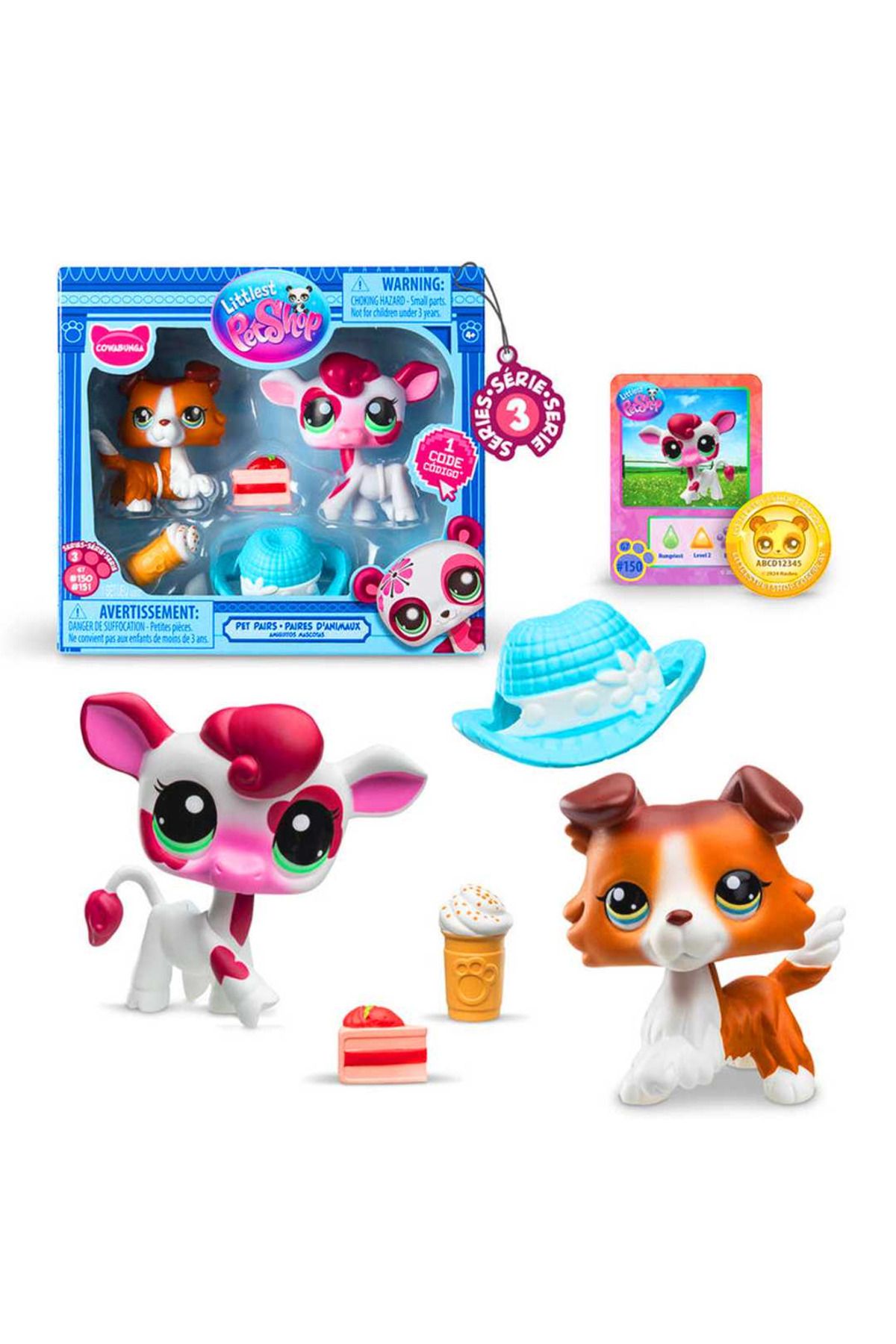 Art Tone Littlest Pet Shop MİNİŞLER OYUNCAK S3 2 Lİ MİNİŞ FİGÜR SET 4+