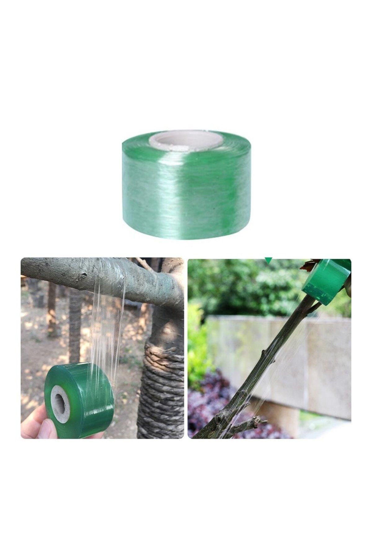 Powermaster PM-25407 4Cm 250 Metre Esnek Ağaç Çiçek Aşılama Folyosu Bandı Pvc Vinil