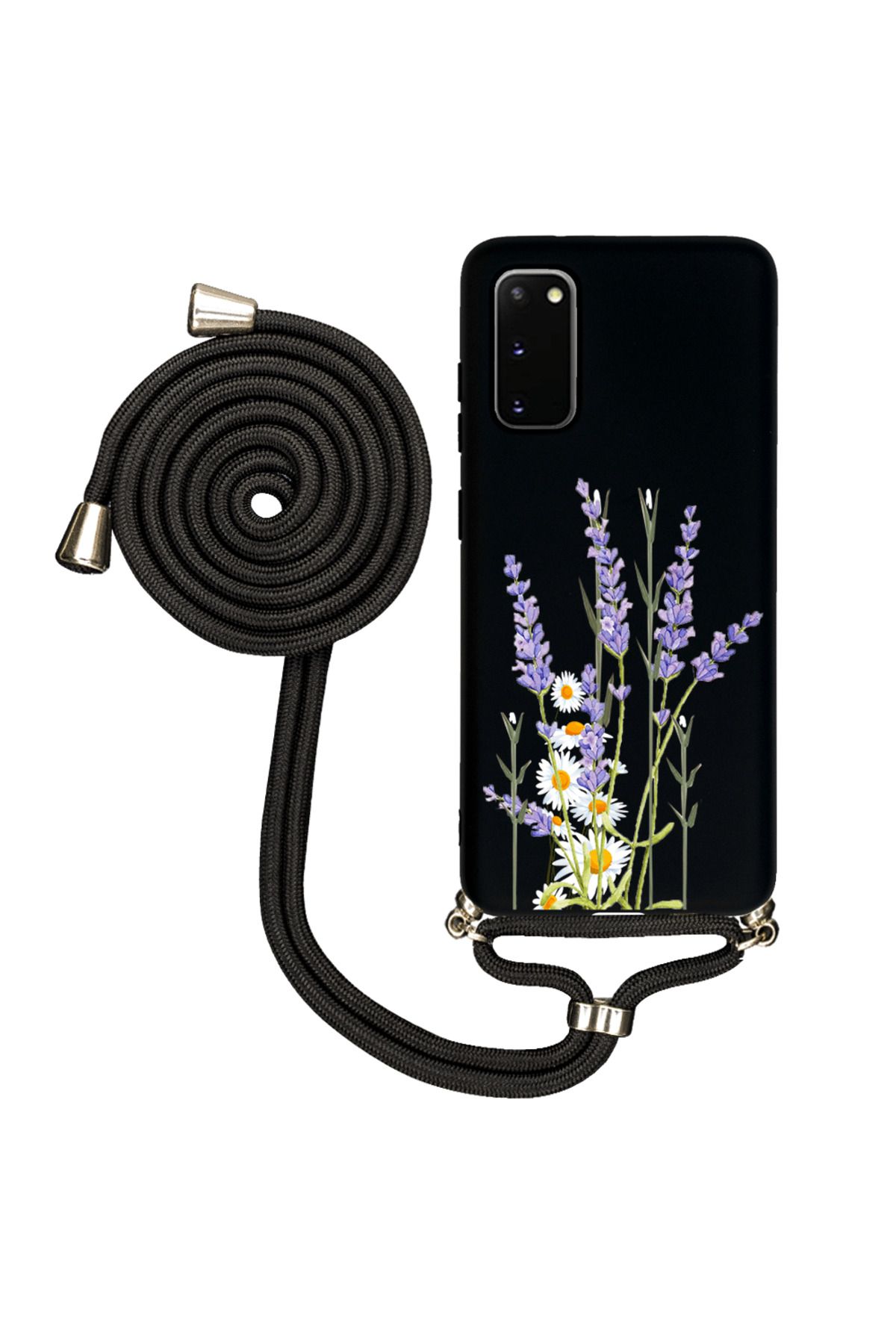 Royaleks Samsung S20 Plus İpli Lansman Kılıf - Lavanta Mix