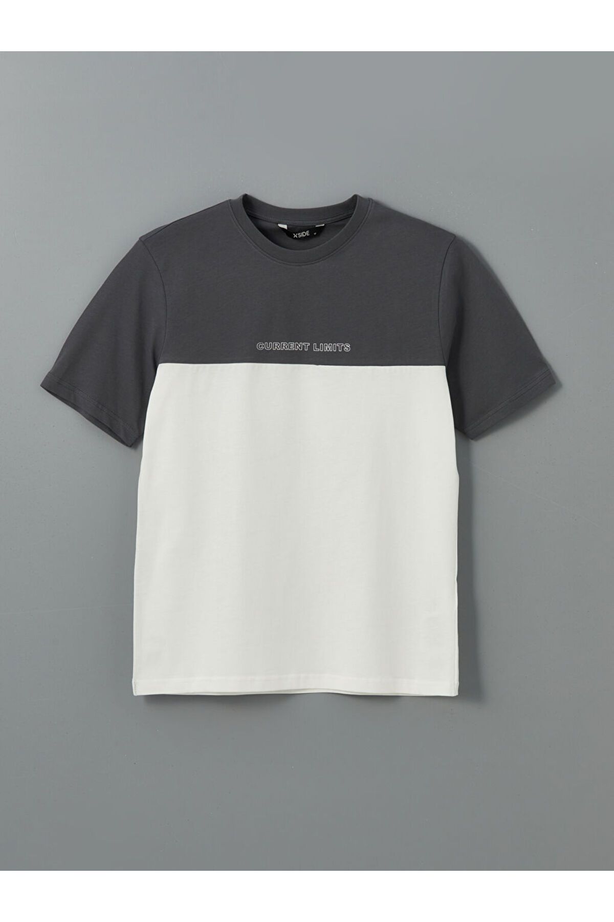 LC Waikiki-Ανδρικό μπλουζάκι Crew Neck Color Block 5