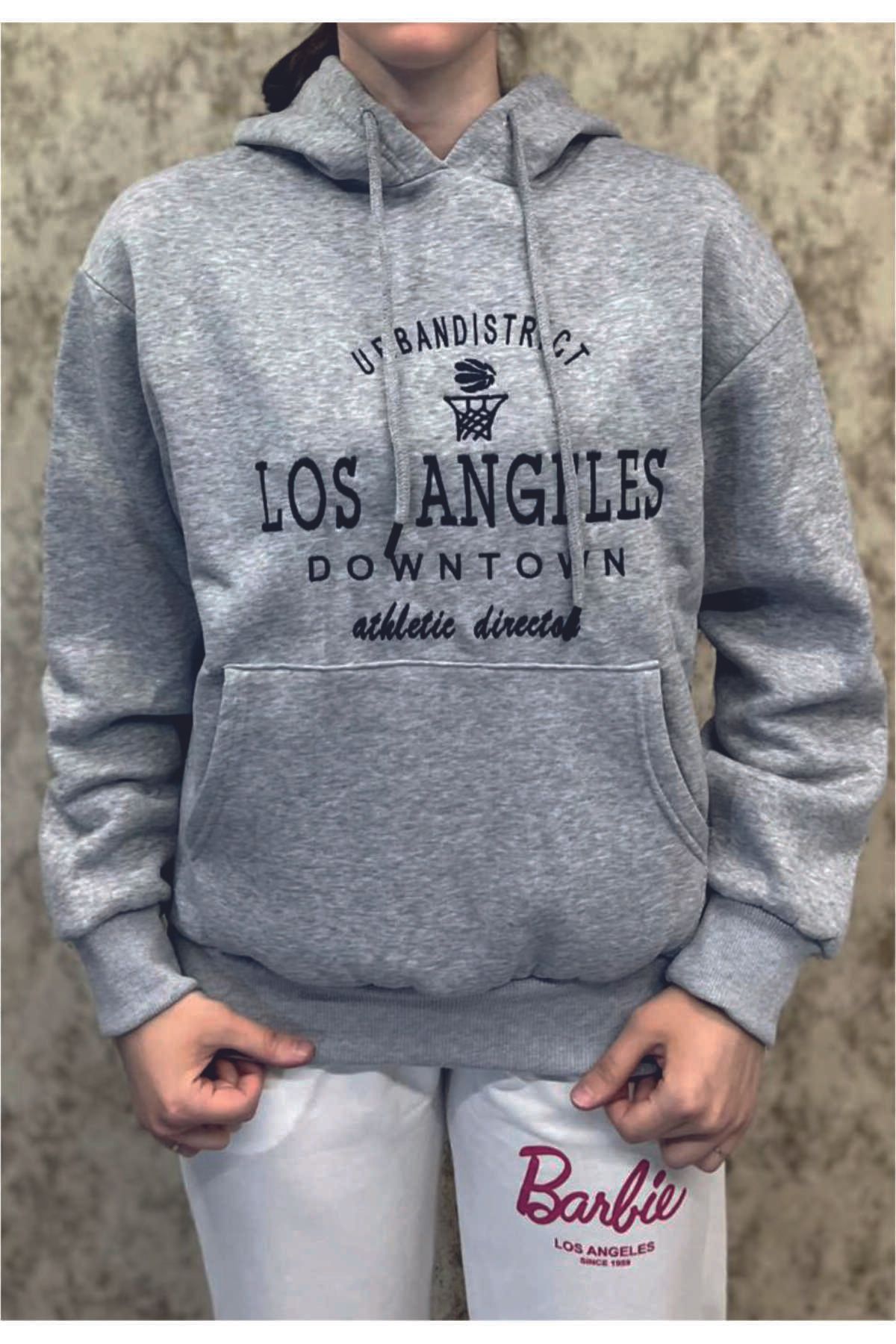 MAK Sweatshirt Kapüşonlu gri