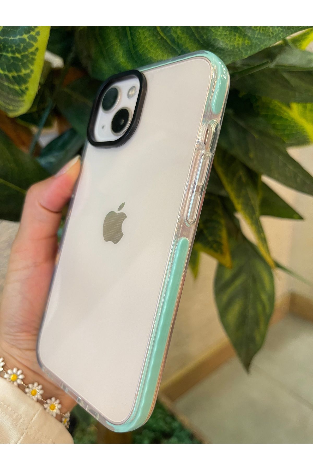 RİZVO Iphone 14 PLUS Uyumlu Impact Serisi Lüks Darbe Emici Kaymaz Esnek Silikon Şeffaf Kılıf