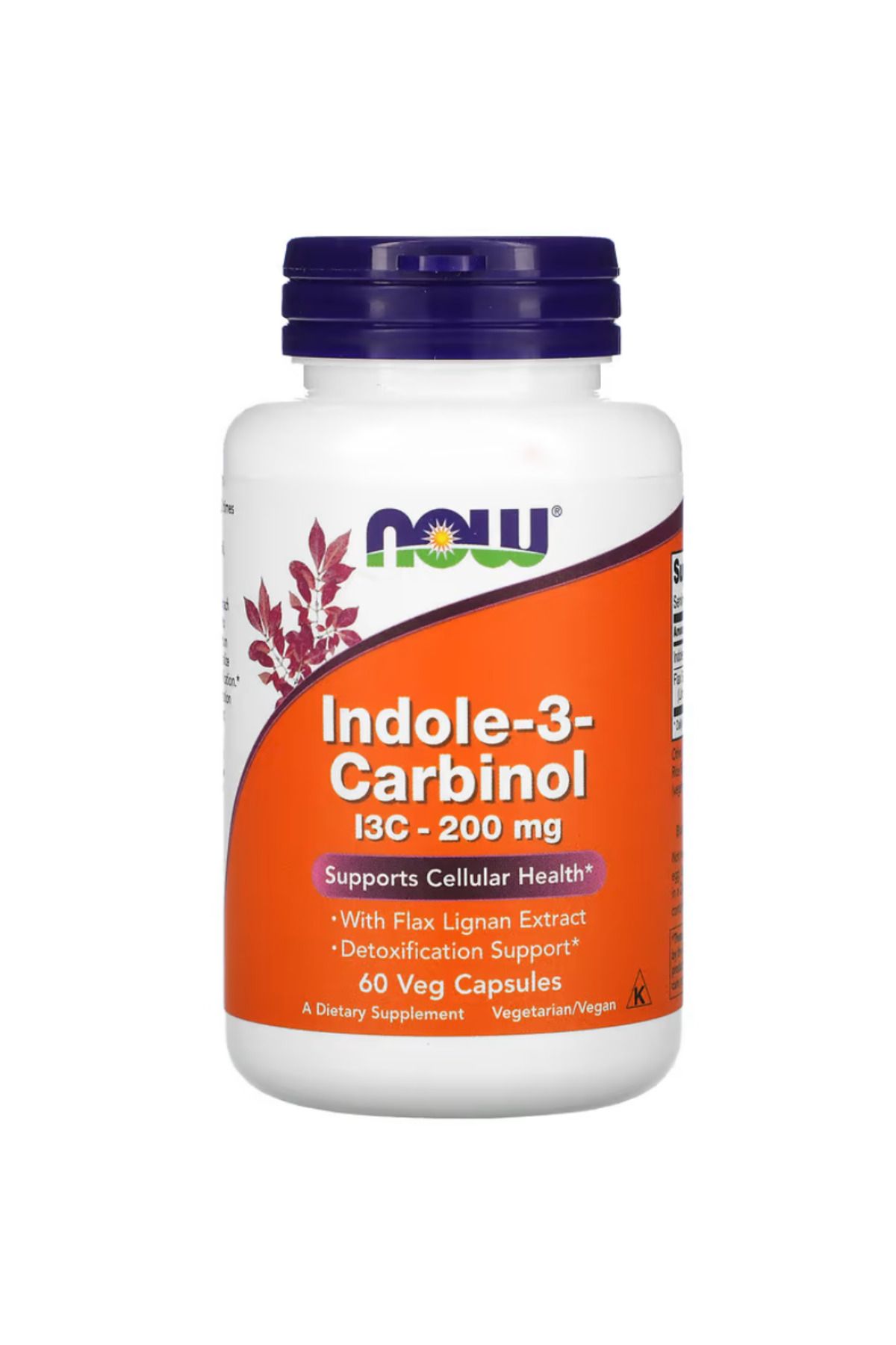 Now Foods , Indole-3-Carbinol, 200 mg, 60 Veg Capsules