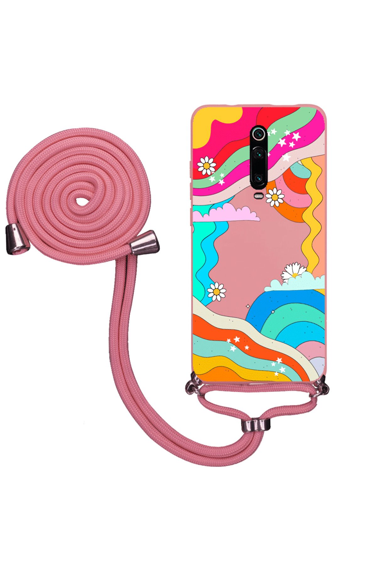 Royaleks Xiaomi Mi 9T Pro İpli Lansman Kılıf - Colors