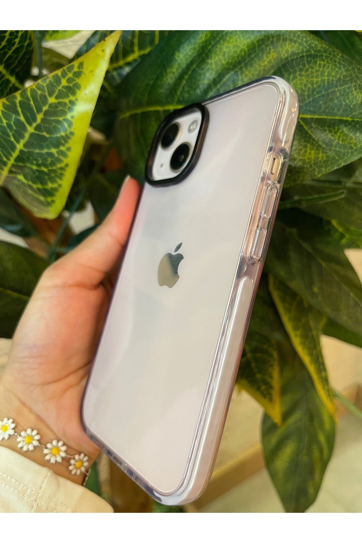 RİZVO Iphone 14 PLUS Uyumlu Impact Serisi Lüks Darbe Emici Kaymaz Esnek Silikon Şeffaf Kılıf